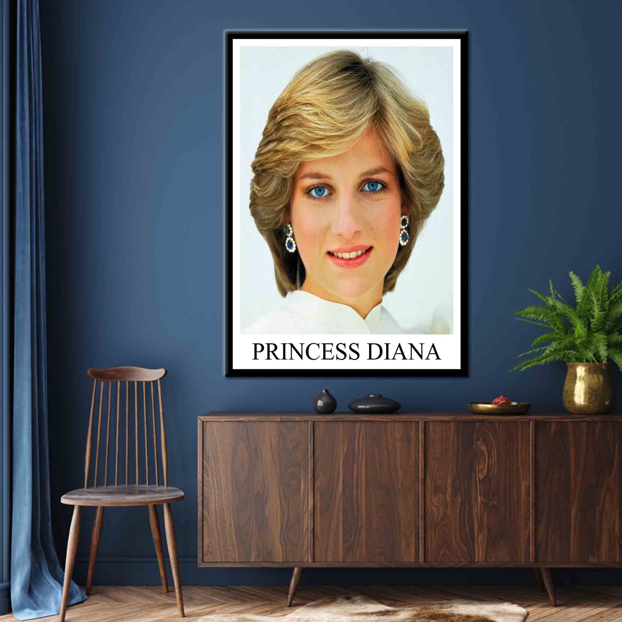 Princess Diana, Princess Diana Poster, Princess Diana Print, Princess Diana Canvas, Princess Diana Wall Art, Famous Wall Art, Famous Poster, - image 4