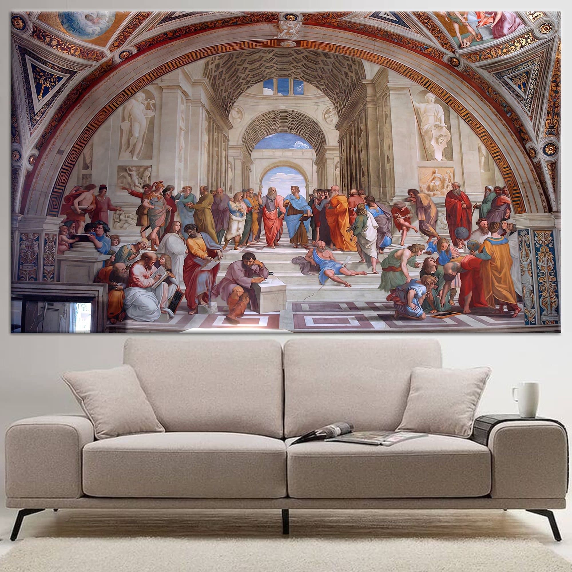 The School of Athens Canvas Print: Raphael Wall Art - image 3