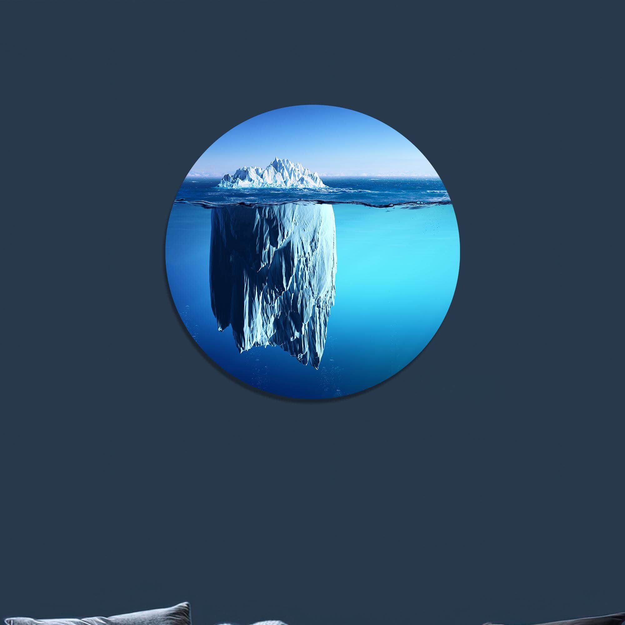 Iceberg Canvas Print: Ocean Landscape Wall Art, Berg Glass Decor - image 4