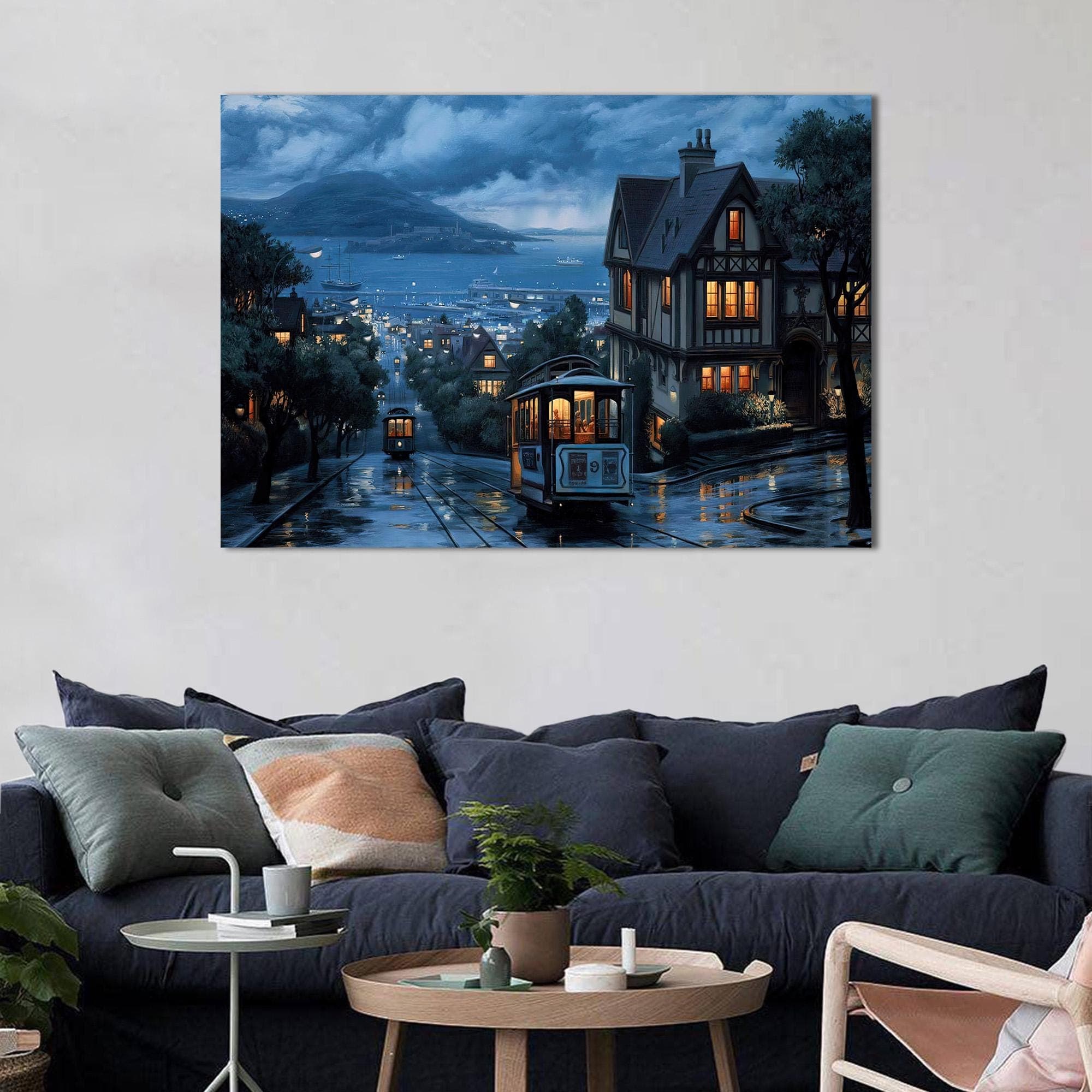 Istanbul Cityscape Glass Wall Art: Turkey Landscape Decor - image 3