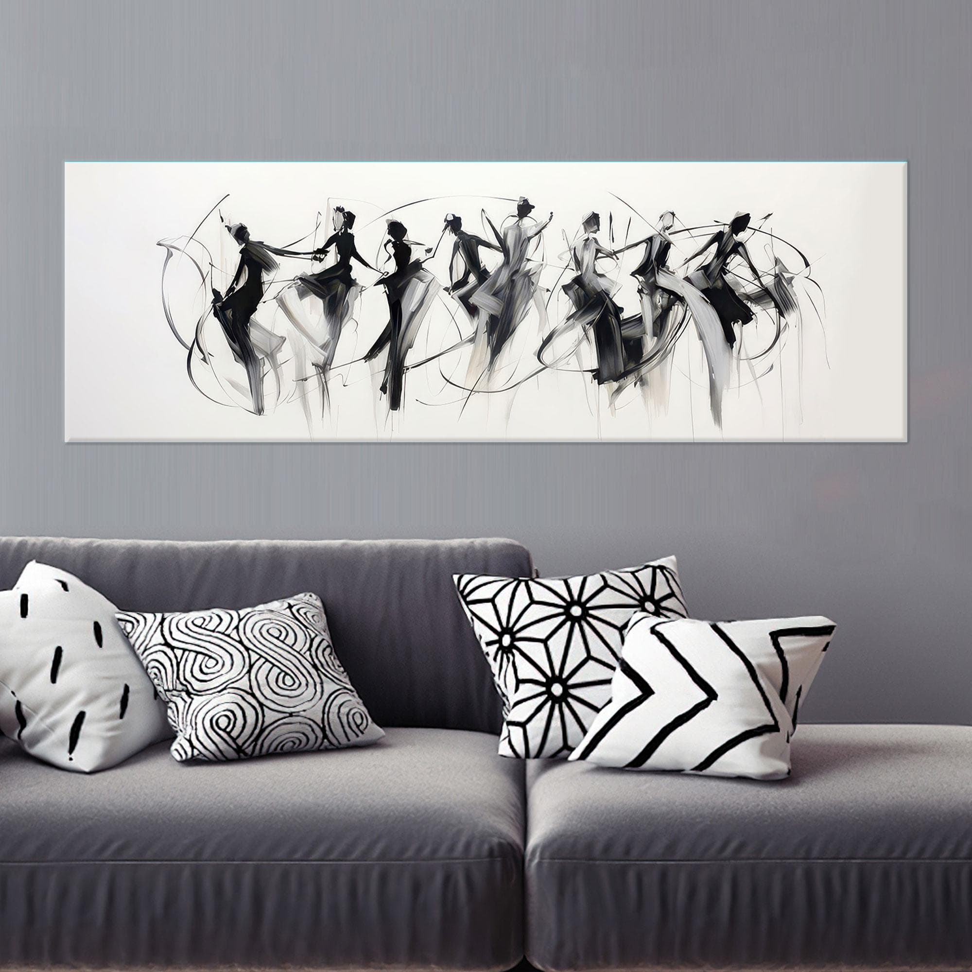 Moon Phases Canvas Art: Lunar Eclipse Wall Decor - image 4
