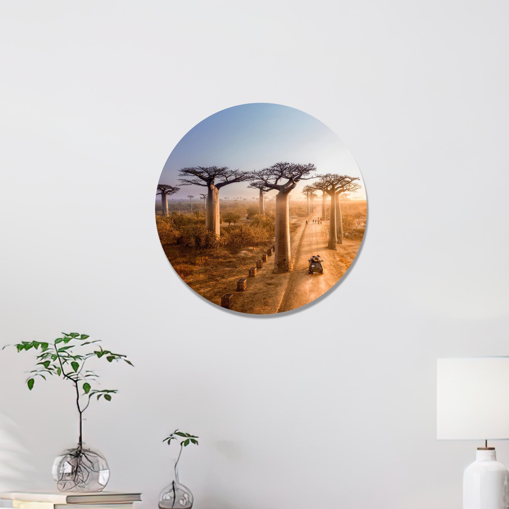 Baobab Trees Canvas Art: Madagascar Landscape Wall Hanging - image 4