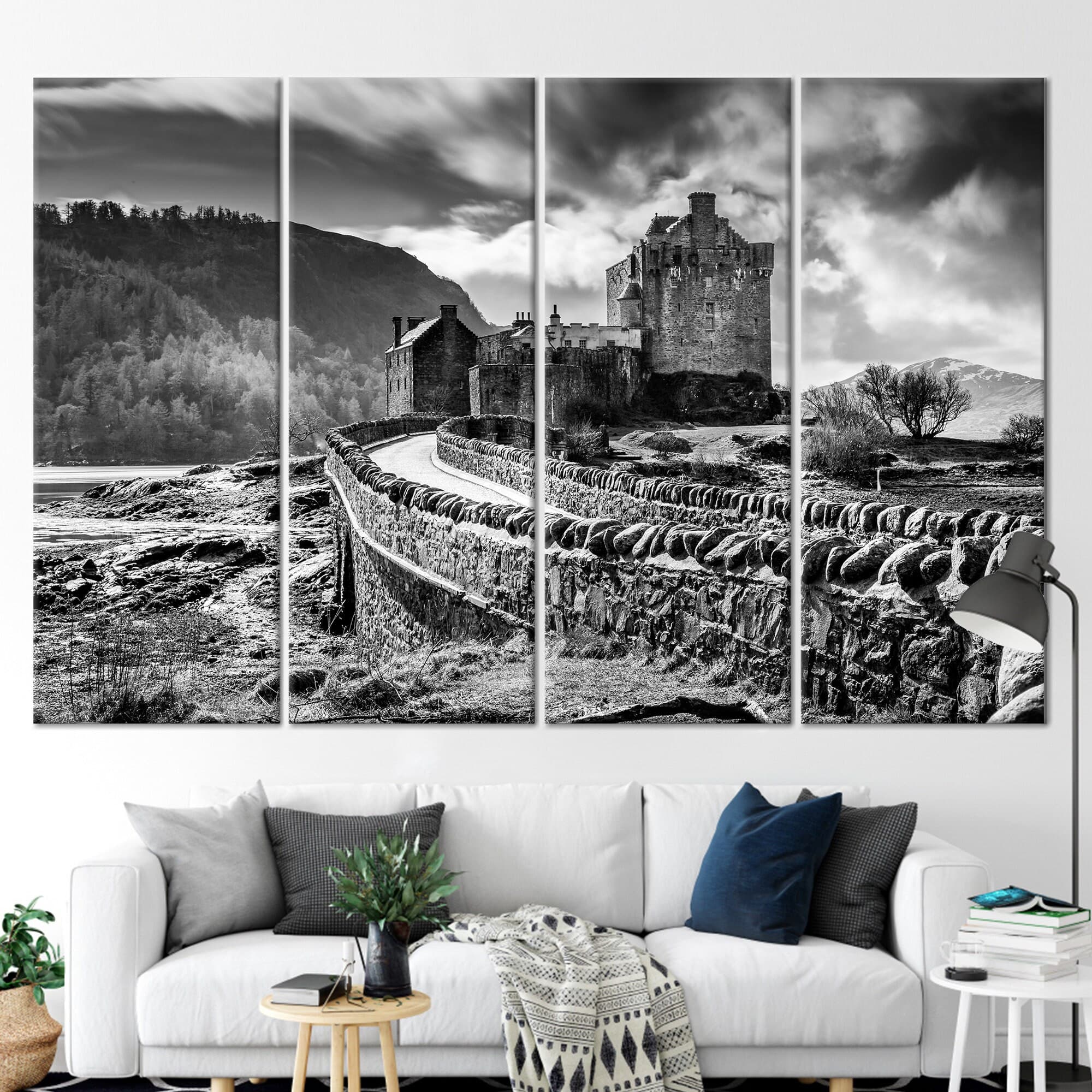 Eilean Donan Castle Canvas Print: Scottish Highlands Wall Art - image 4