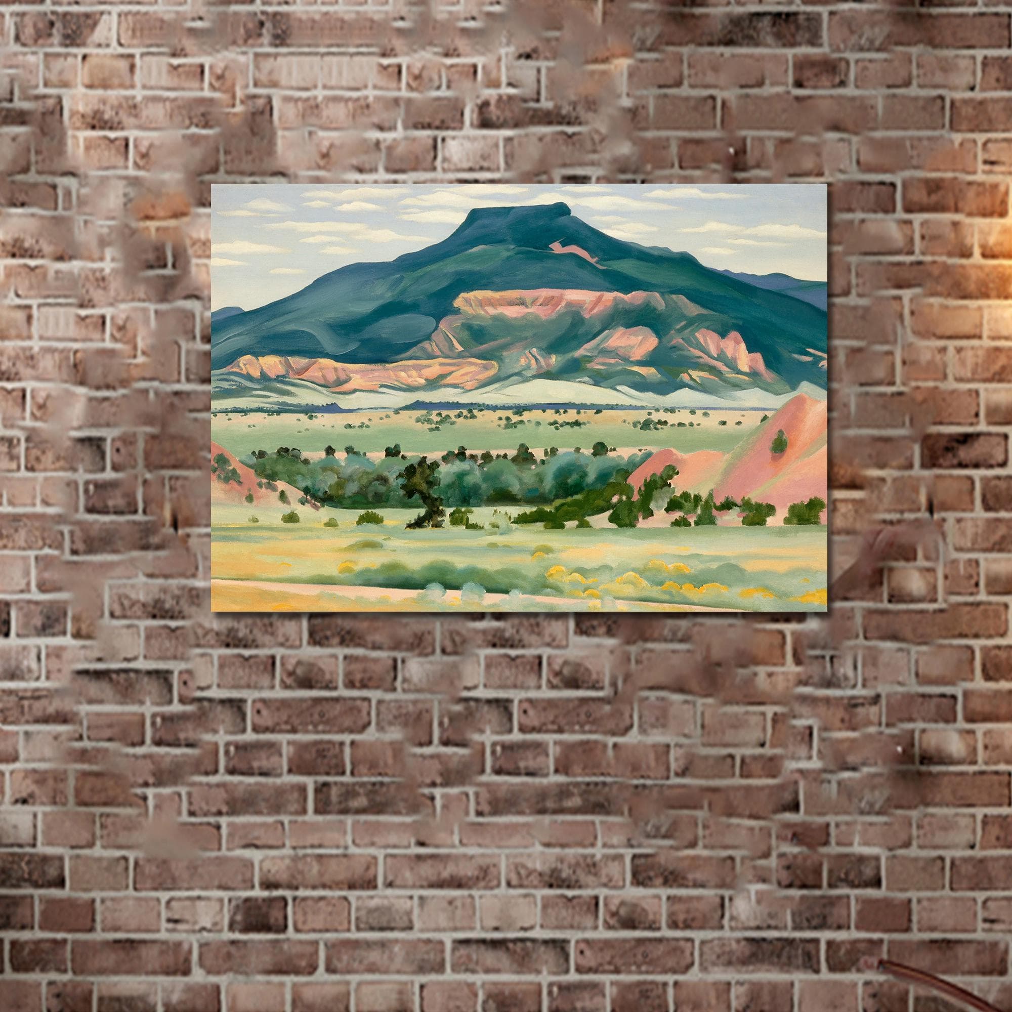Georgia O'Keeffe Landscape Canvas Print: Nature Wall Decor - image 3