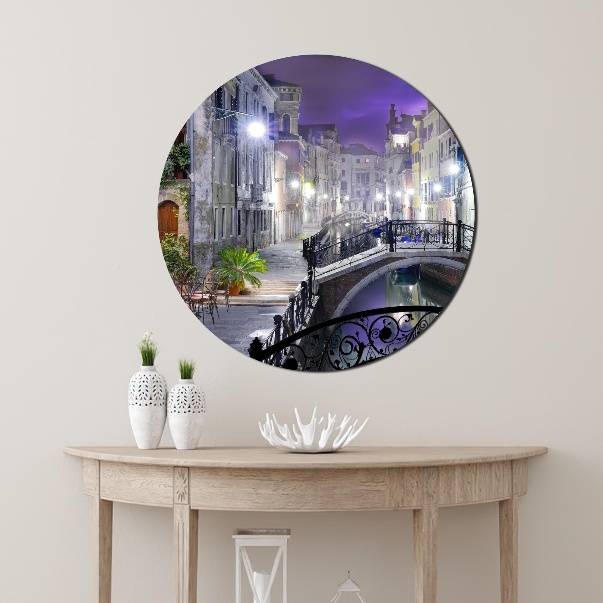City View Wall Decor, City Landscape Tempered Glass, Landscape Art Decor, City Landscape Glass Decor, Personalized Gift For Him, Home Decor - image 5