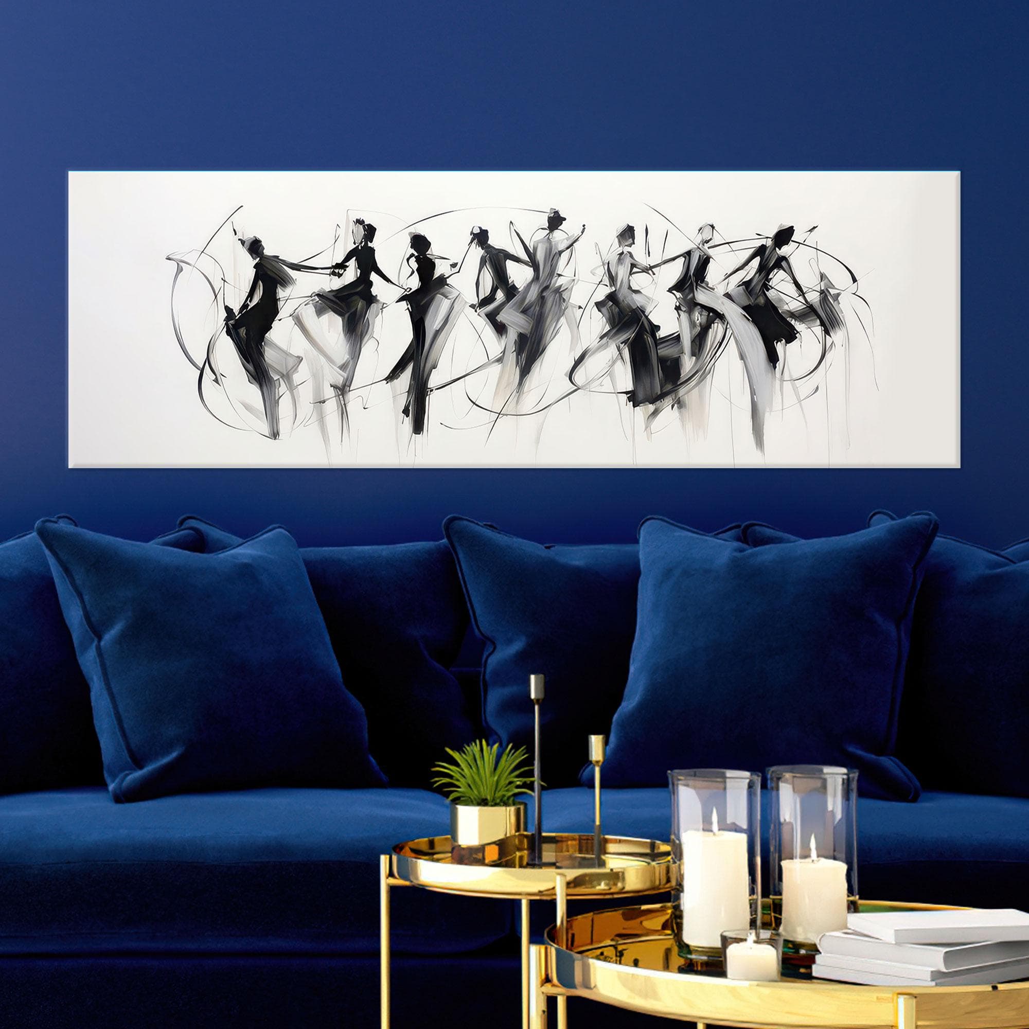 Moon Phases Canvas Art: Lunar Eclipse Wall Decor - image 3