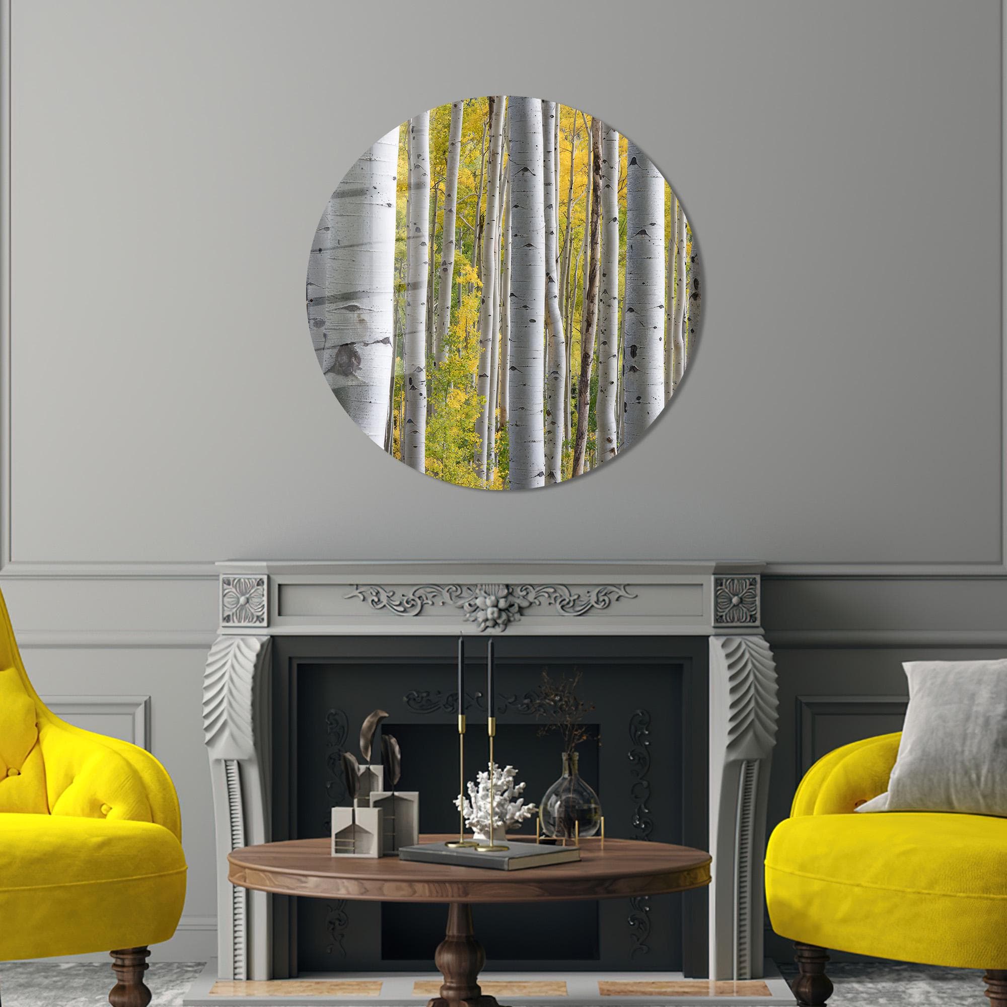 Birch Tree Forest Canvas Art: Minimalist Landscape Wall Decor - image 4