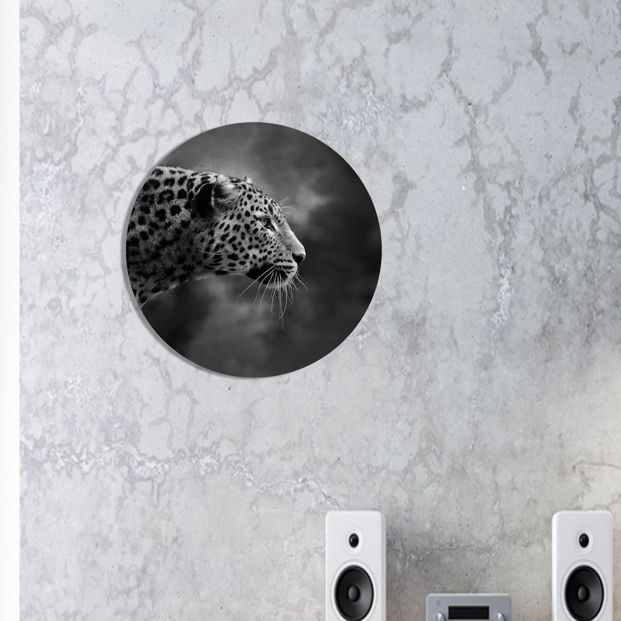 Leopard Glass Wall Art: Wildlife Decor, Animal Tempered Glass - image 4