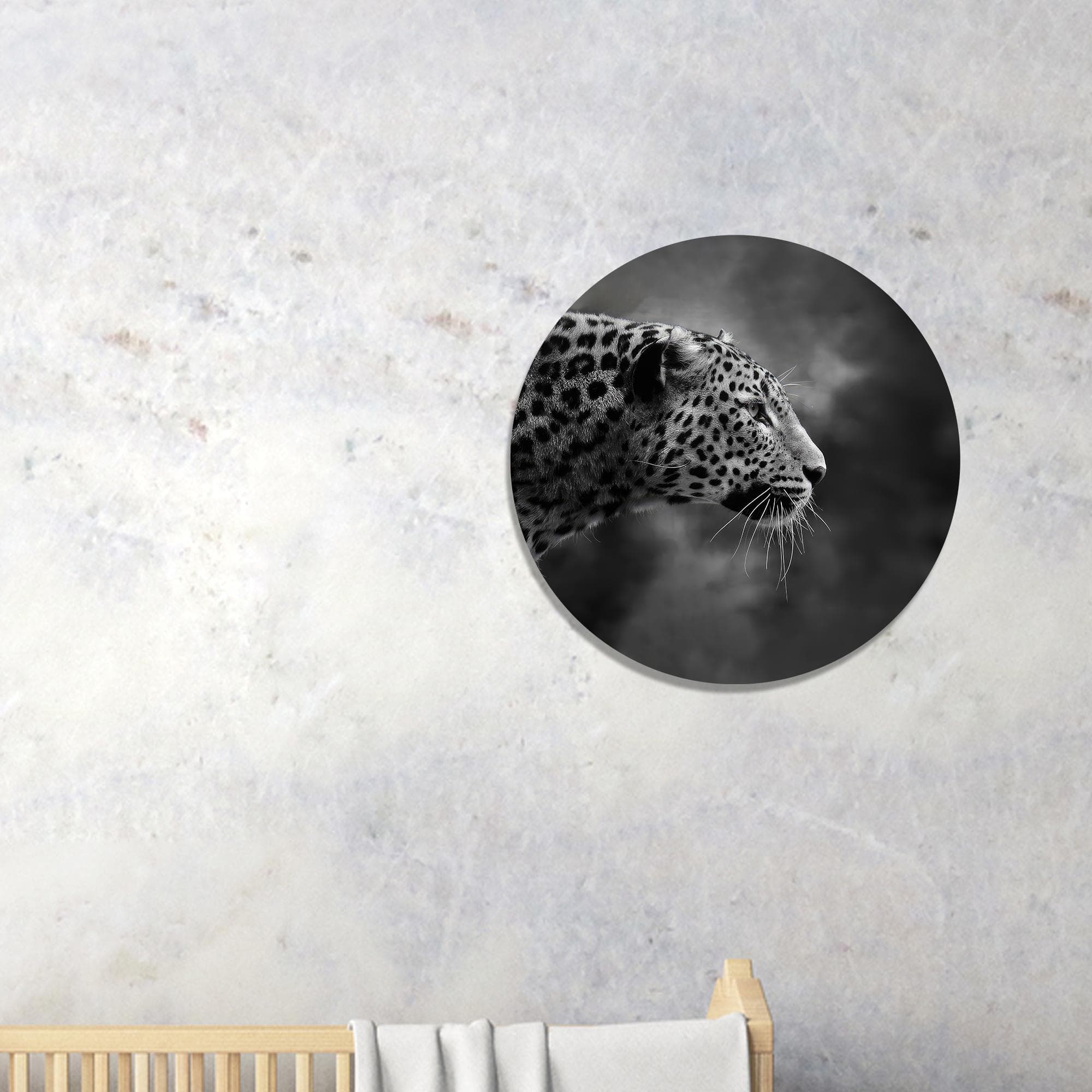 Leopard Glass Wall Art: Wildlife Decor, Animal Tempered Glass - image 5