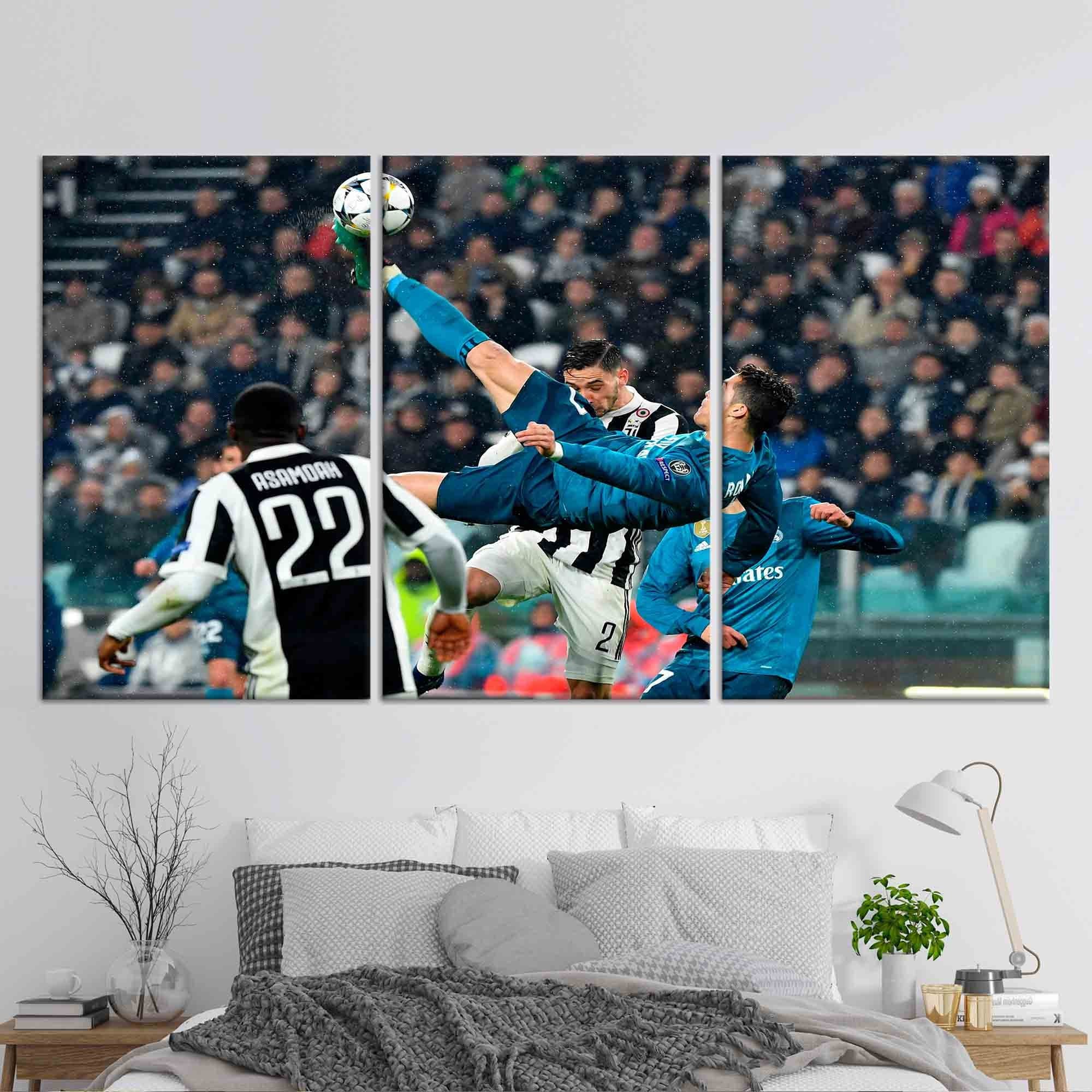 Cristiano Ronaldo Canvas Wall Art: Soccer Player Artwork - image 4