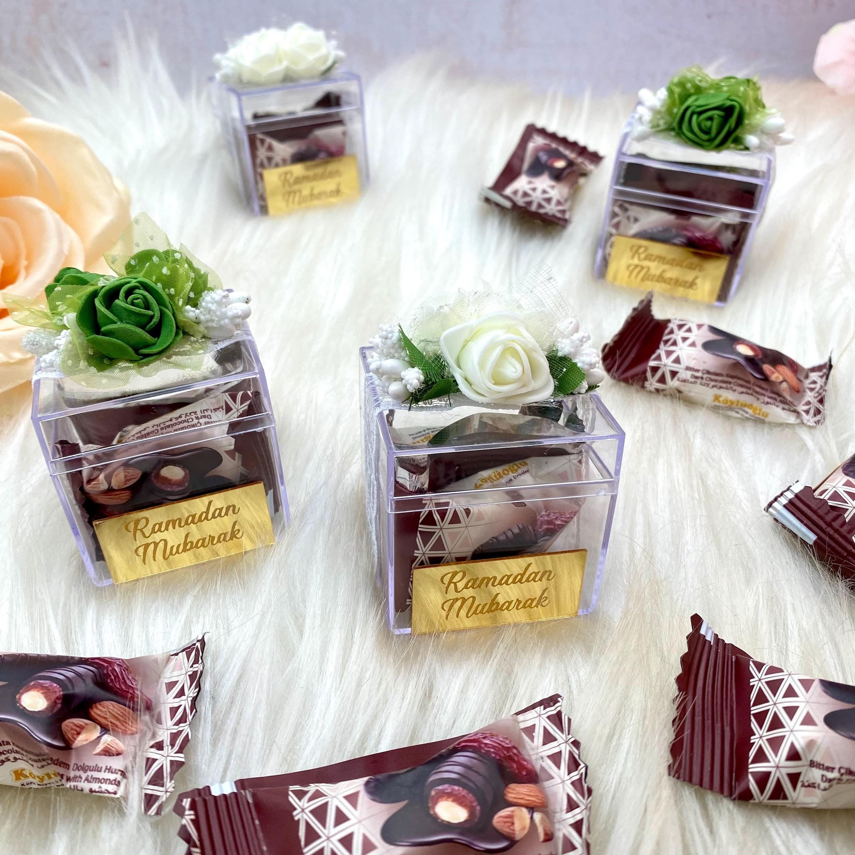Chocolate Dates Favor Box: Ramadan, Eid, and Wedding Gifts
