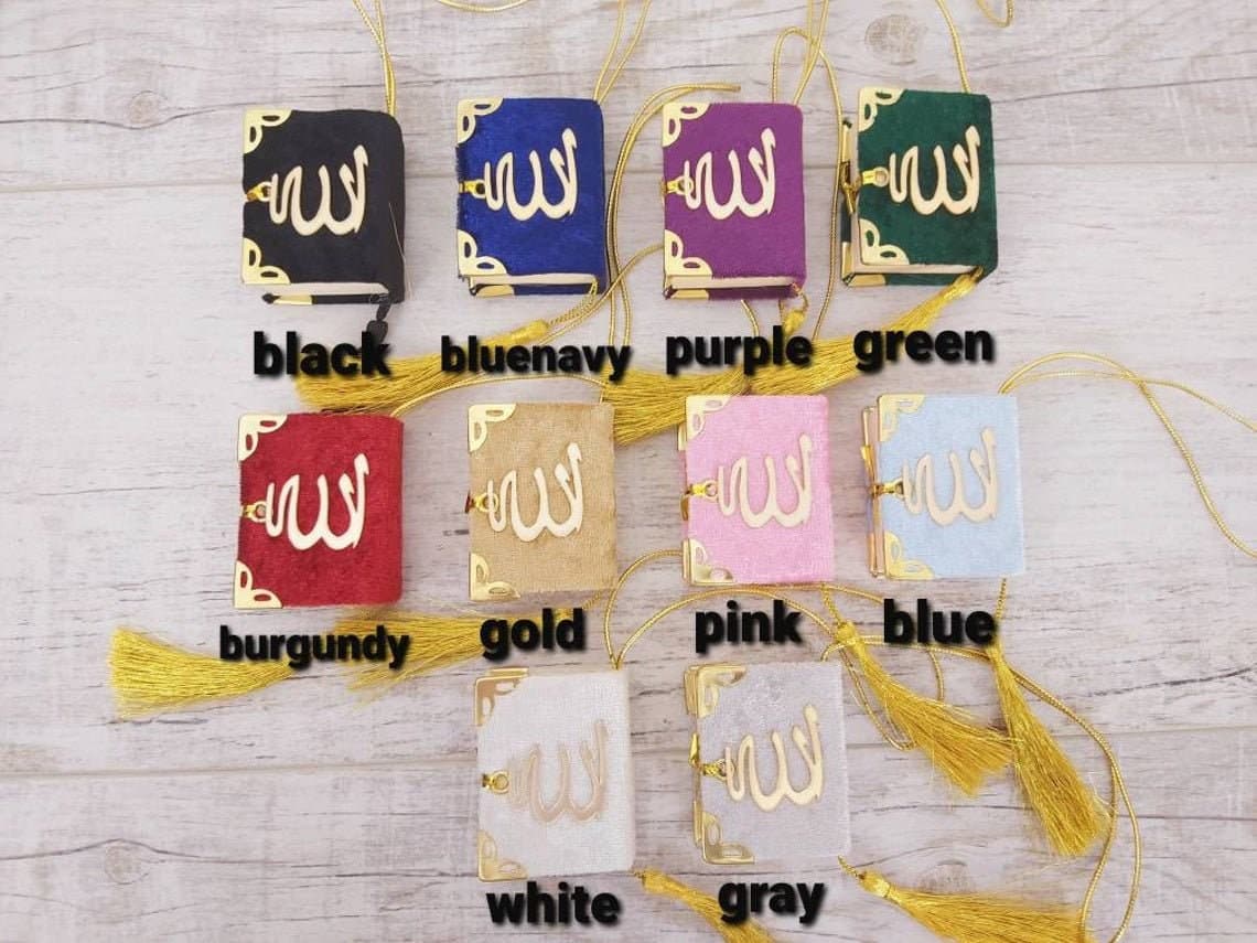 Personalized Mini Quran Tasbih Set: Islamic Wedding Favors, Eid Gift Box - image 5