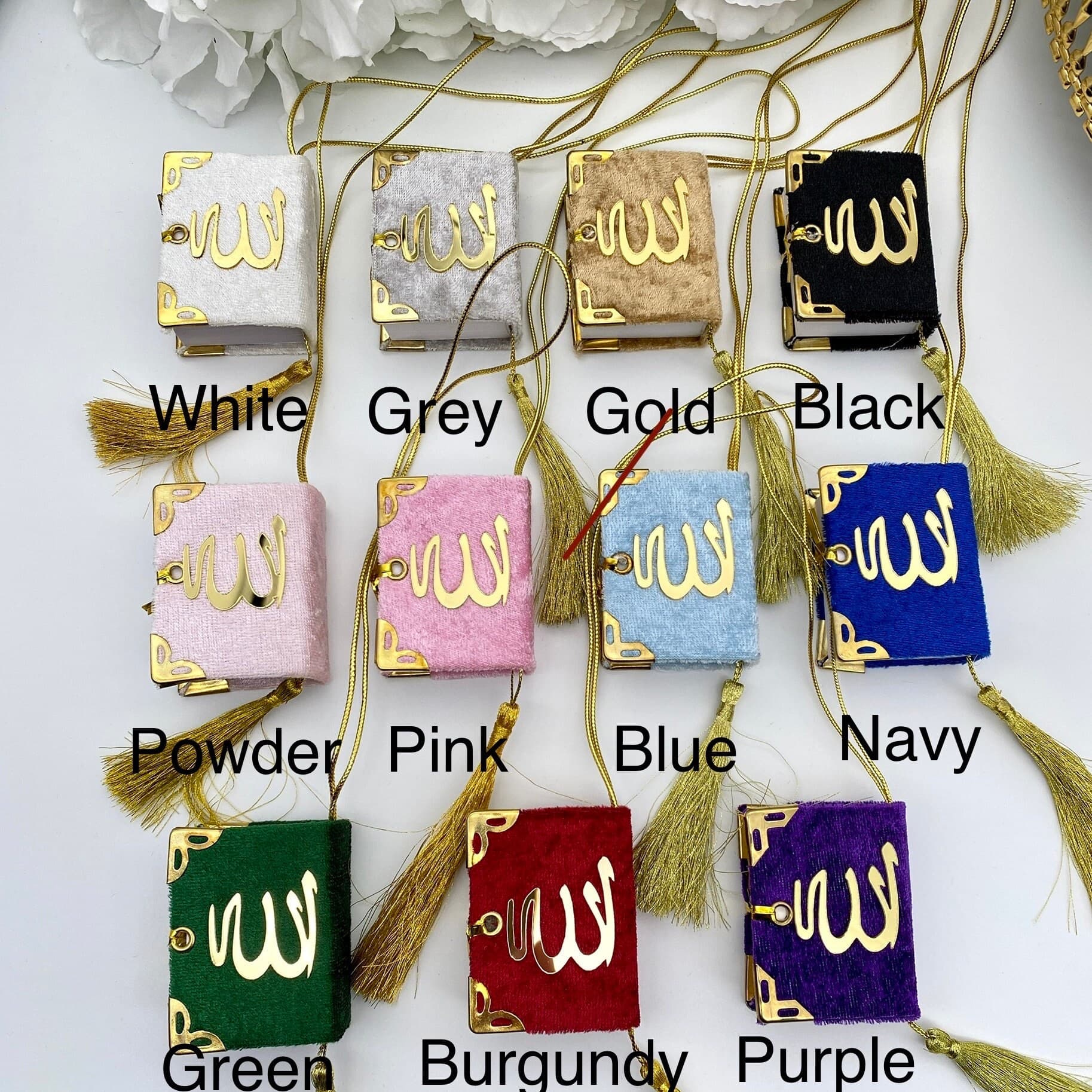 Personalized Velvet Mini Quran Gift: Islamic Favors - image 5