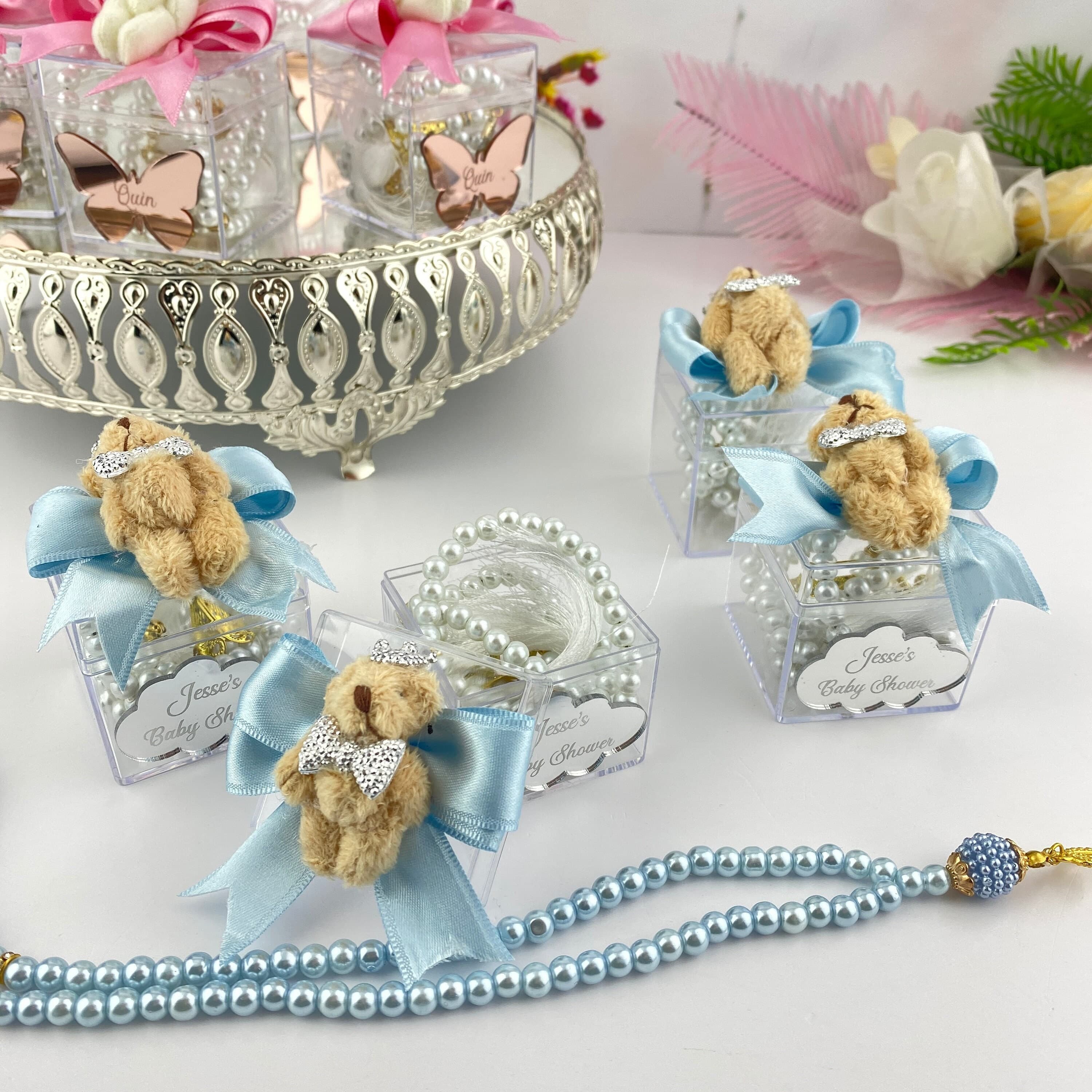 Teddy Bear Tasbeeh Favors: Islamic Baby Shower Gifts - image 5
