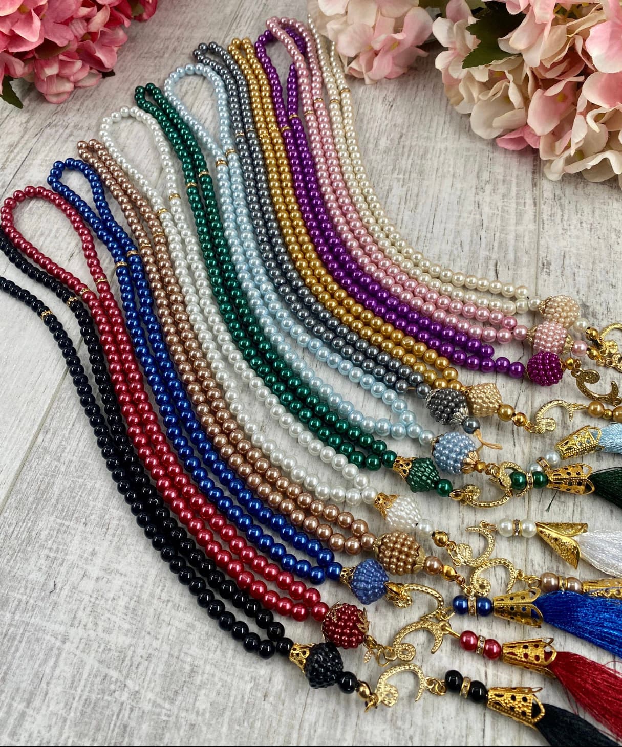 Tasbih favors, Tasbeeh in cone box, Islamic Favors, Nikkah gift, Personalized gift, Baby shower gifts, Muslim gift, Eid Favors, Ramadan Gift - image 5
