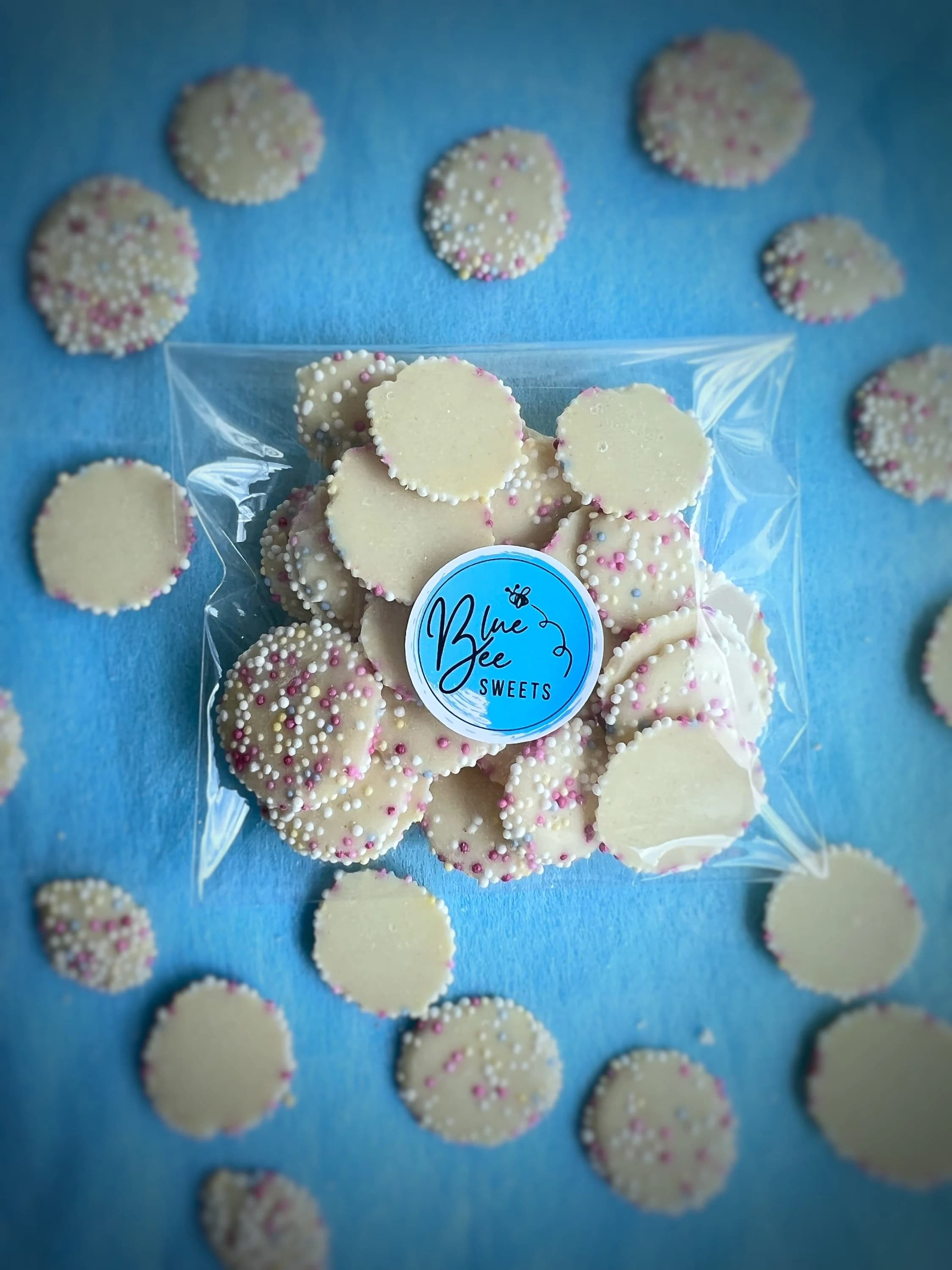Chocolate Buttons VEGETARIAN Sweet pouches, single treats for gifting, parties and occasions