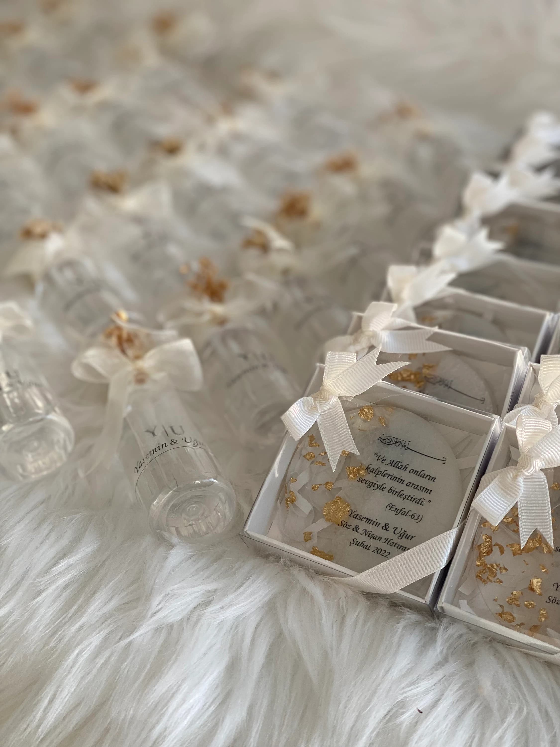 Wedding Favor, Epoxy Magnet, Boxed Epoxy Magnet, Wedding Gift, Wedding decorations,Engagement party,Henna Party Gift,Magnet favor,Babyshower - image 2