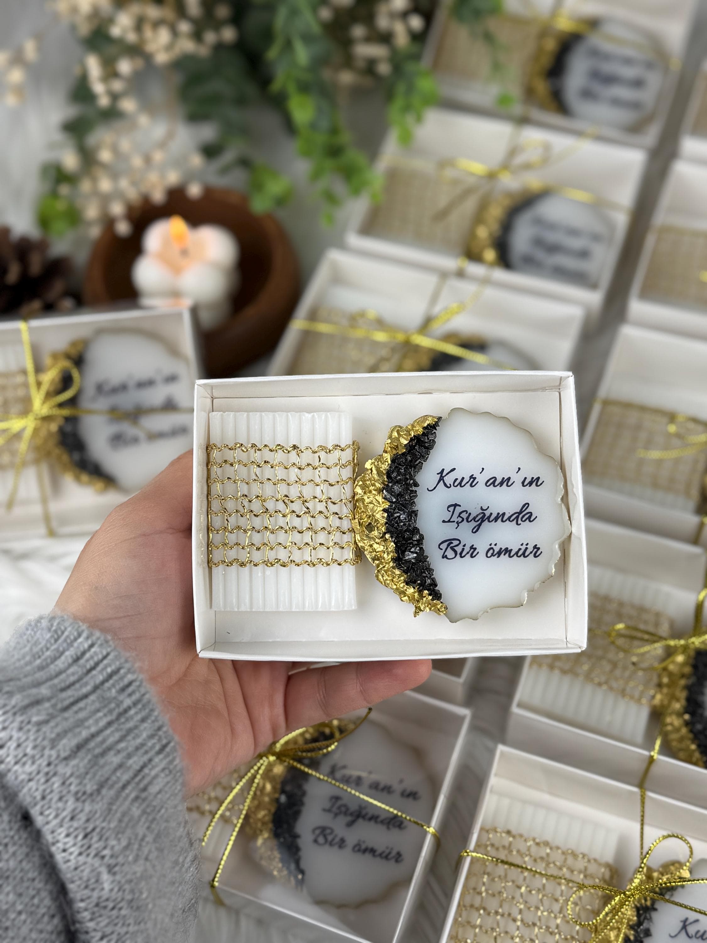 Custom Ramadan Mubarak Magnet Favors,Eid Mubarak Favors, Islamic Wedding Favours, Personalized Ramadan Kareem Gift,Muslim Baby Shower Favors - image 3