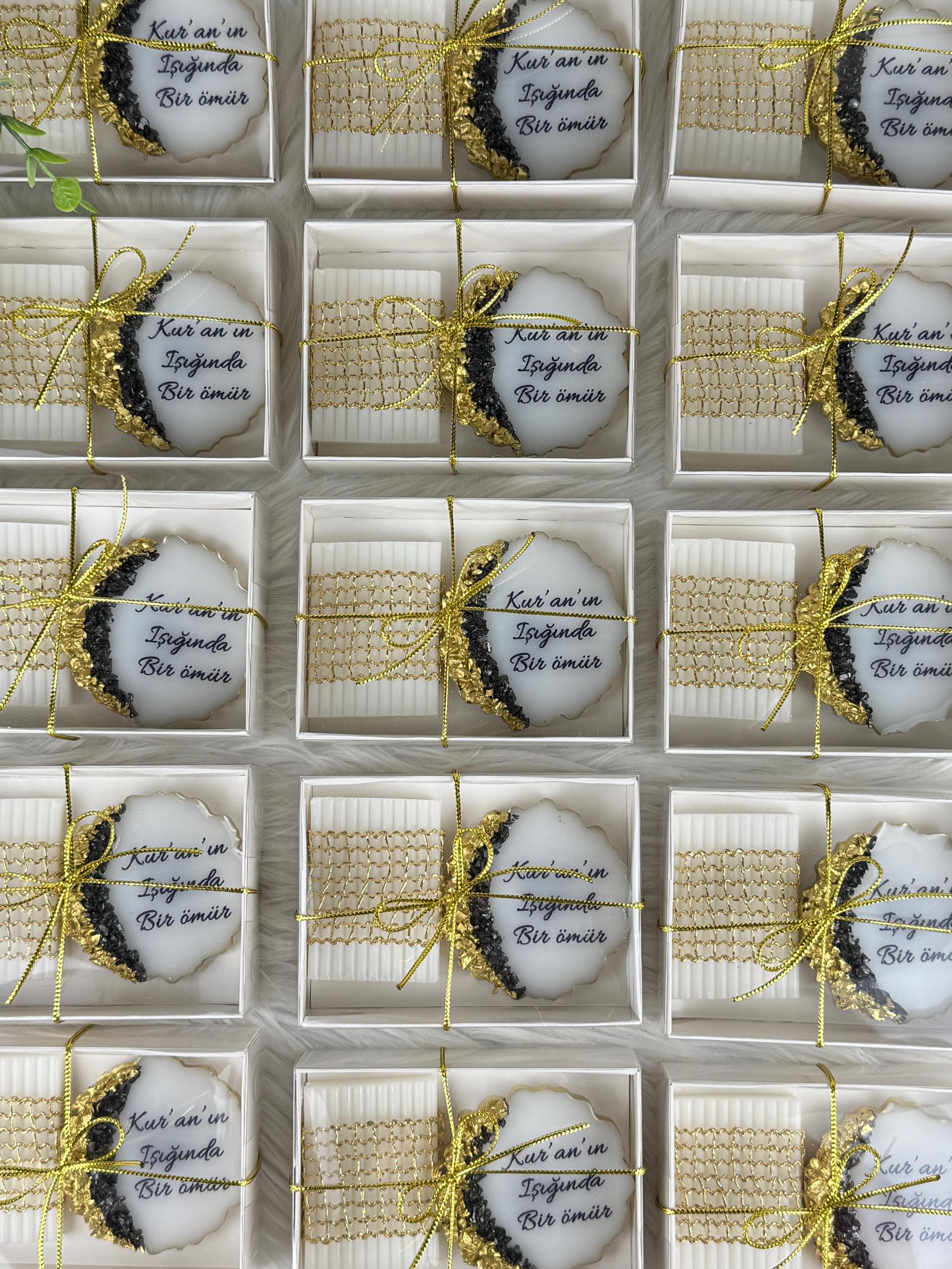 Custom Ramadan Mubarak Magnet Favors,Eid Mubarak Favors, Islamic Wedding Favours, Personalized Ramadan Kareem Gift,Muslim Baby Shower Favors - image 4