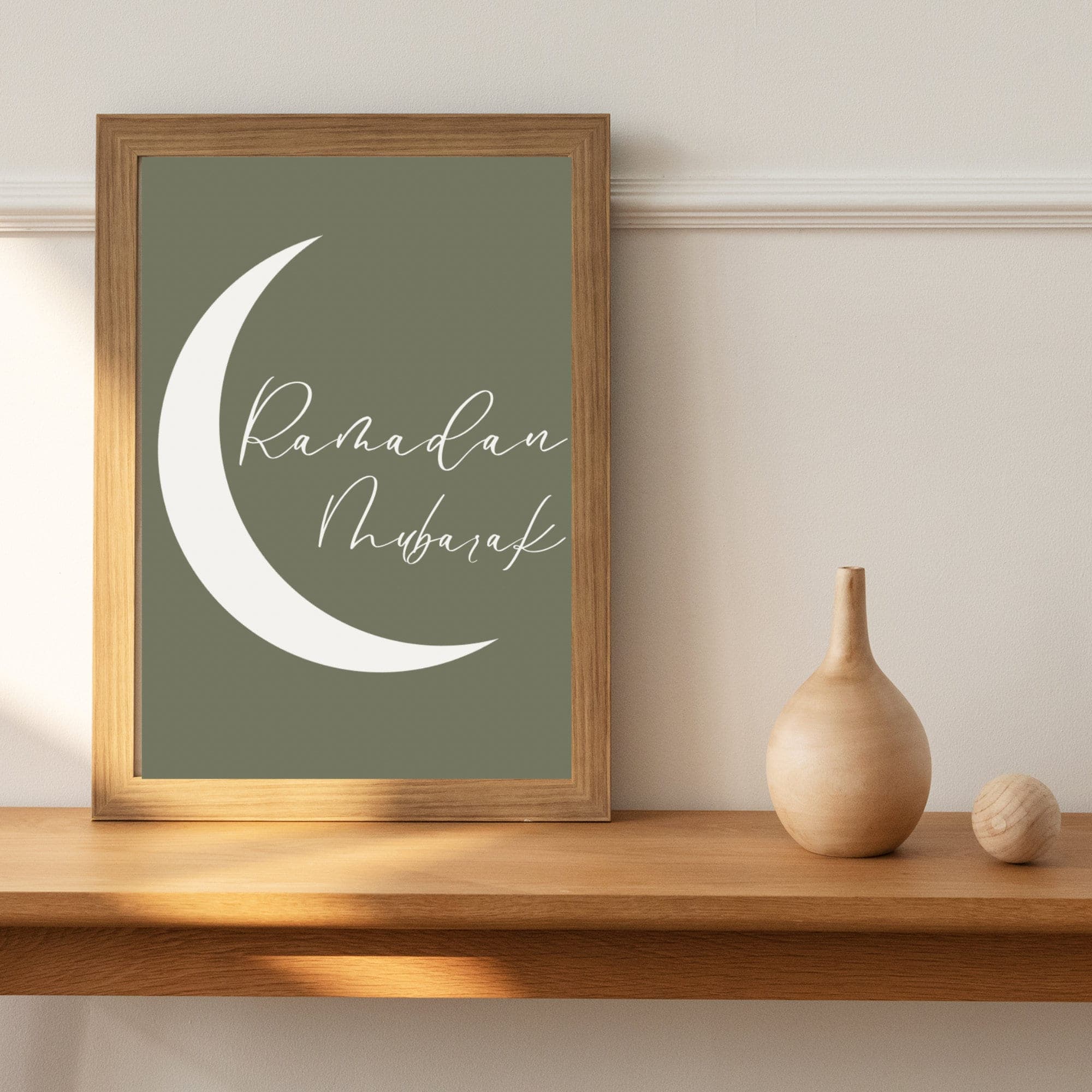 Ramadan Mubarak Poster Set: Minimalist Islamic Home Decor (Digital Download) - image 5