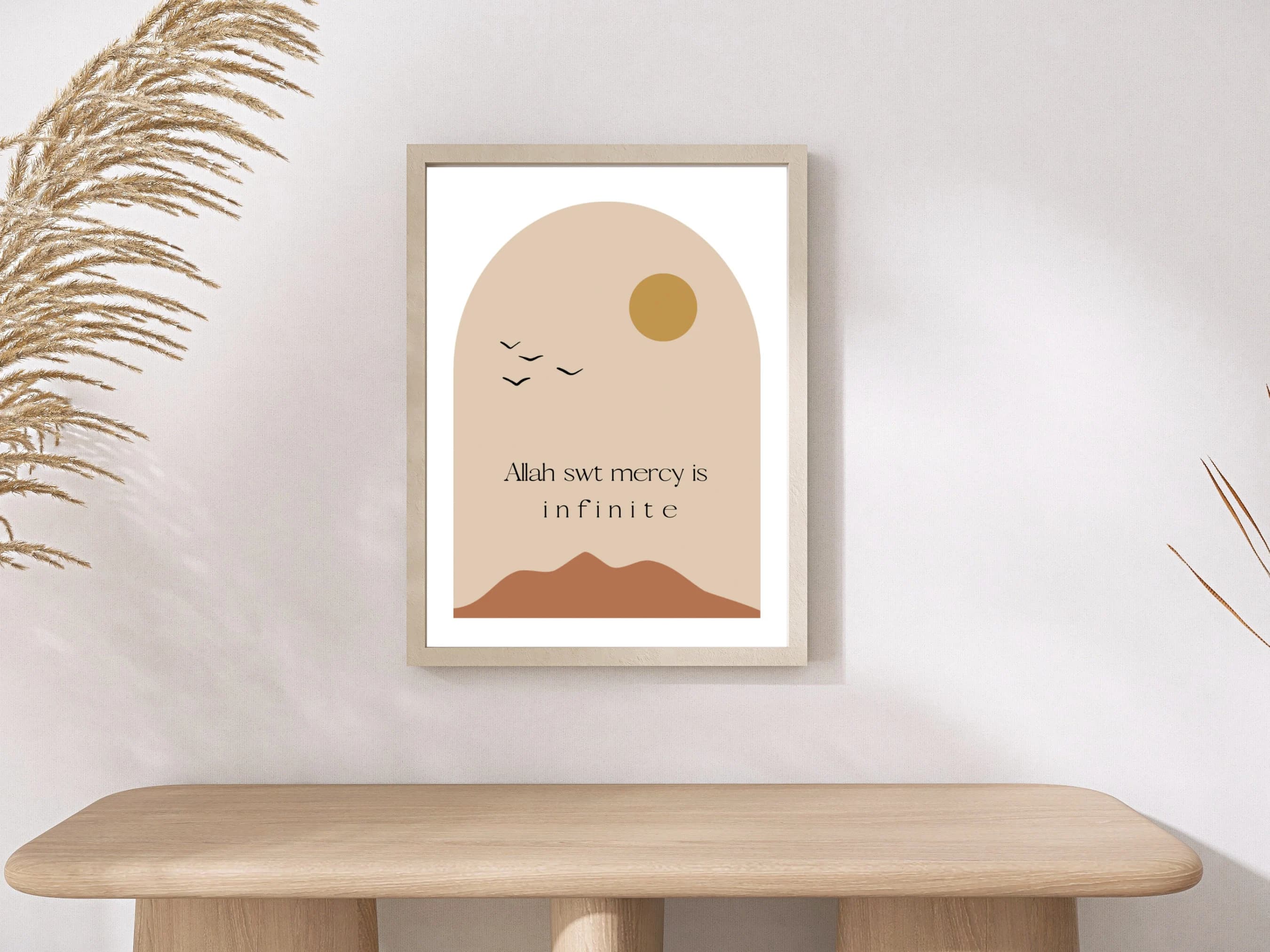Quran Verse Poster: Islamic Home Decor, Printable Wall Art (Digital Download) - image 3
