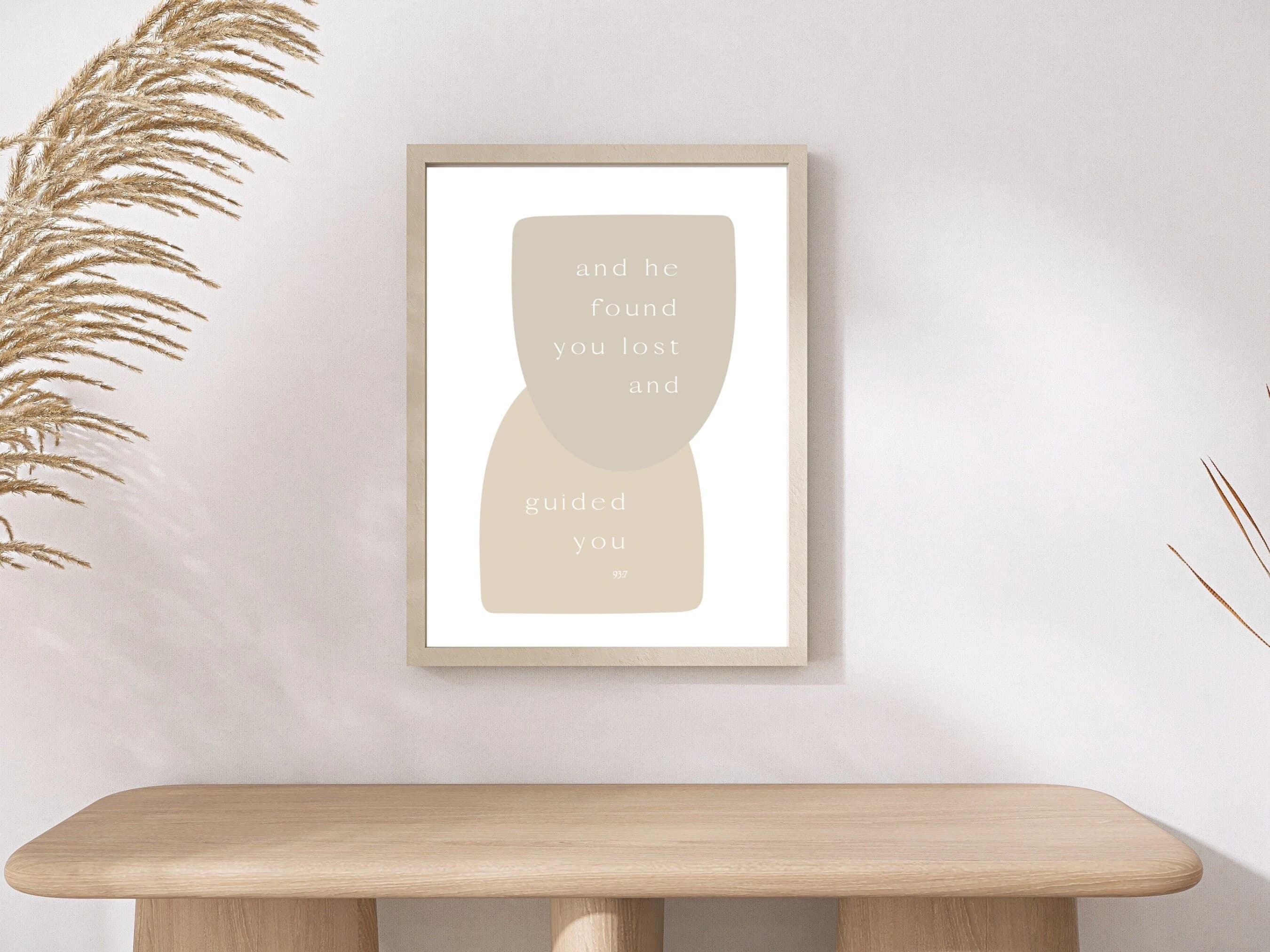 Quran Verse Print: Minimalist Islamic Wall Art (Digital Download) - image 2