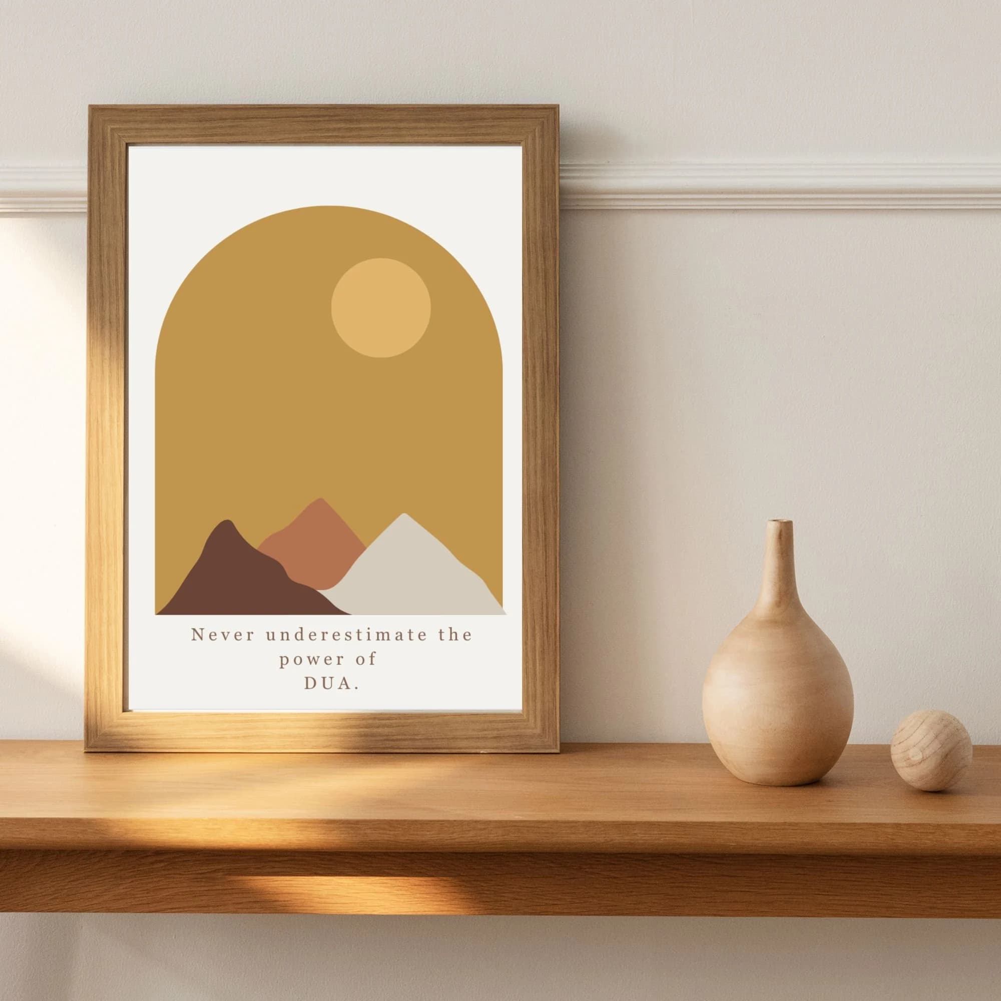 Islamic Inspirational Poster: Minimalist Home Decor (Digital Download) - image 2
