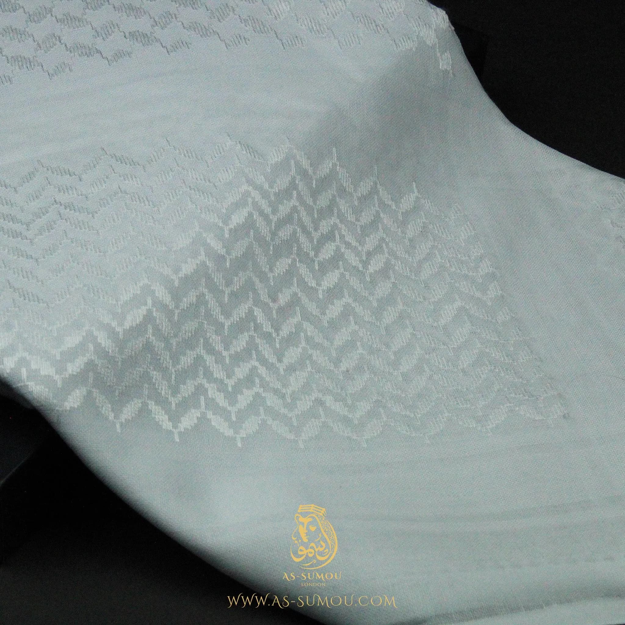 Rare Authentic Premium Pure White Retro Style Saudi Shemagh Classic Scarf 100% Cotton Soft Keffiyeh Imamah Ghutra Premium Ghutra - image 2
