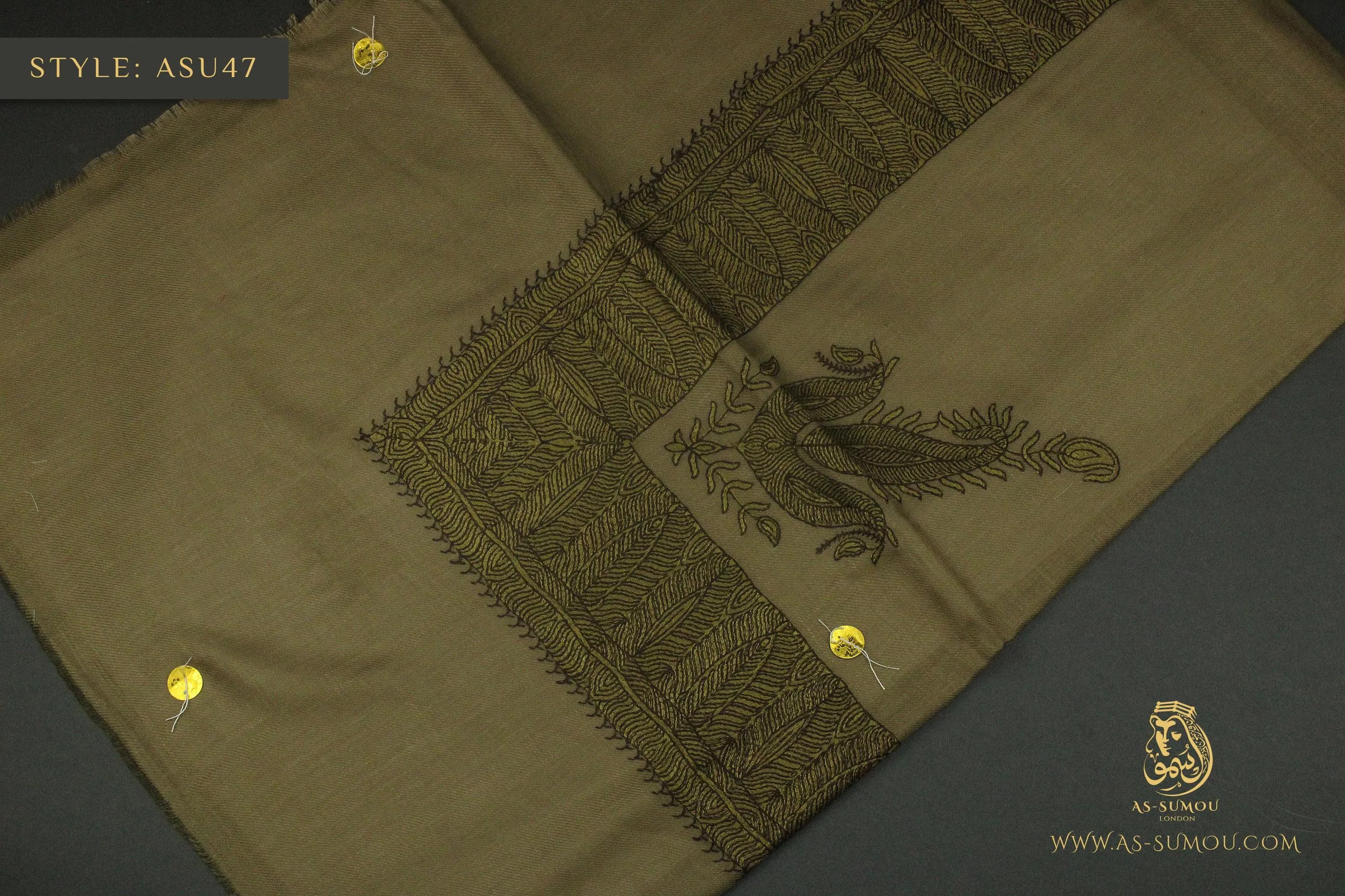 Olive Authentic Yemeni Shemagh Scarf Amazing Keffiyeh Imamah Ghutra Arab Men Scarves Amazing Gift Eid Perfect Light Comfortable Soft - image 3
