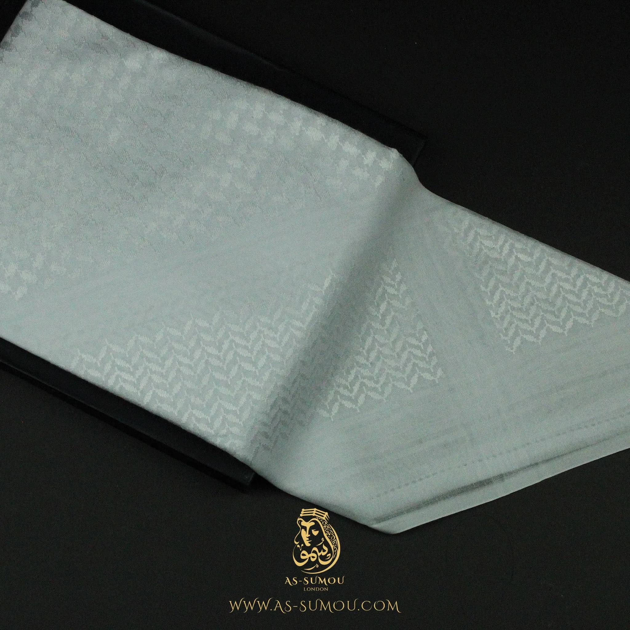 Rare Authentic Premium Pure White Retro Style Saudi Shemagh Classic Scarf 100% Cotton Soft Keffiyeh Imamah Ghutra Premium Ghutra - image 5