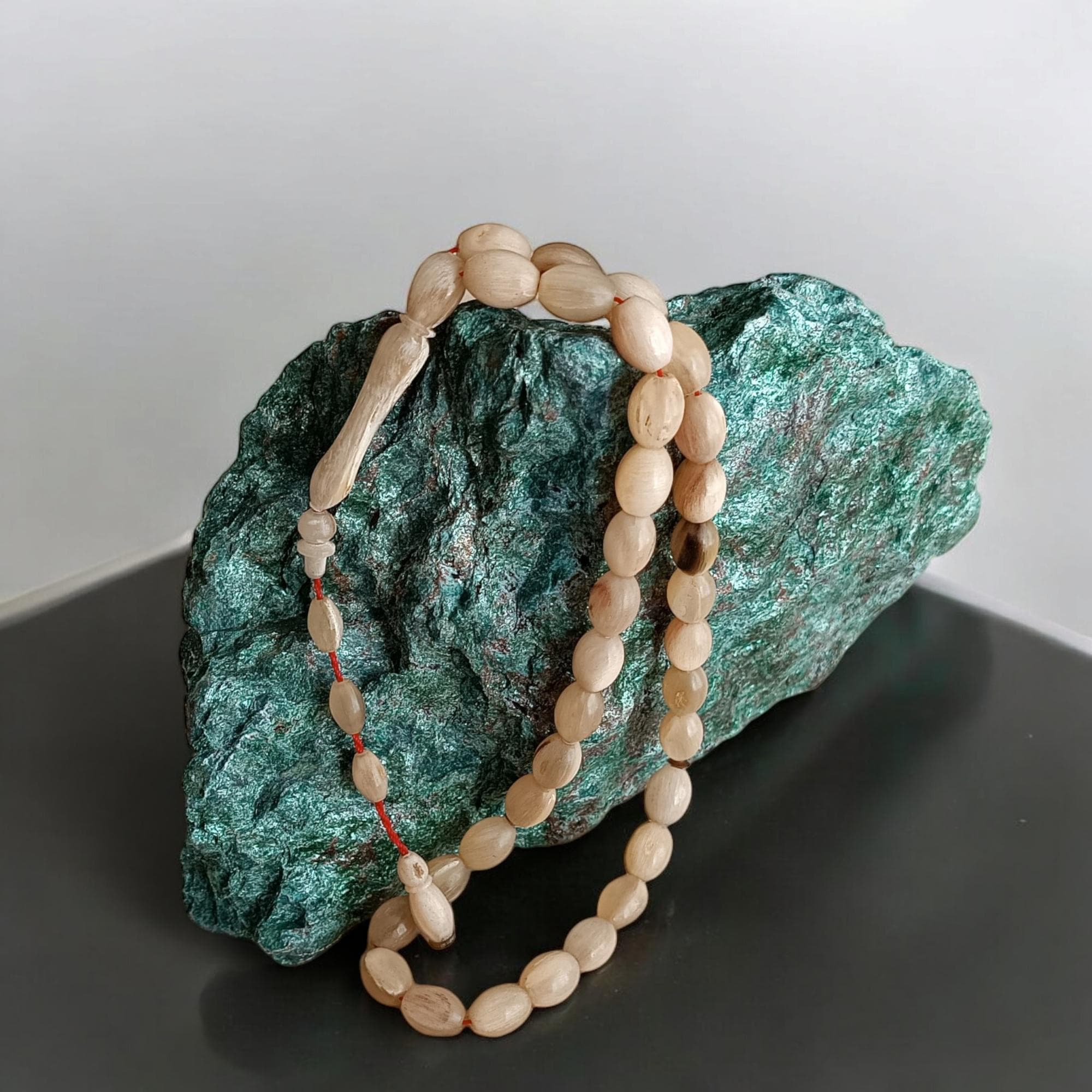 Tasbih 33, Ram Horn Tasbeeh, Bone Prayer Beads, Horn Rosary, Ram Horn Tasbih, Bone Masbaha, Horn Sabha, Eid Gift, Dhikr Counter, Worry Beads - image 4