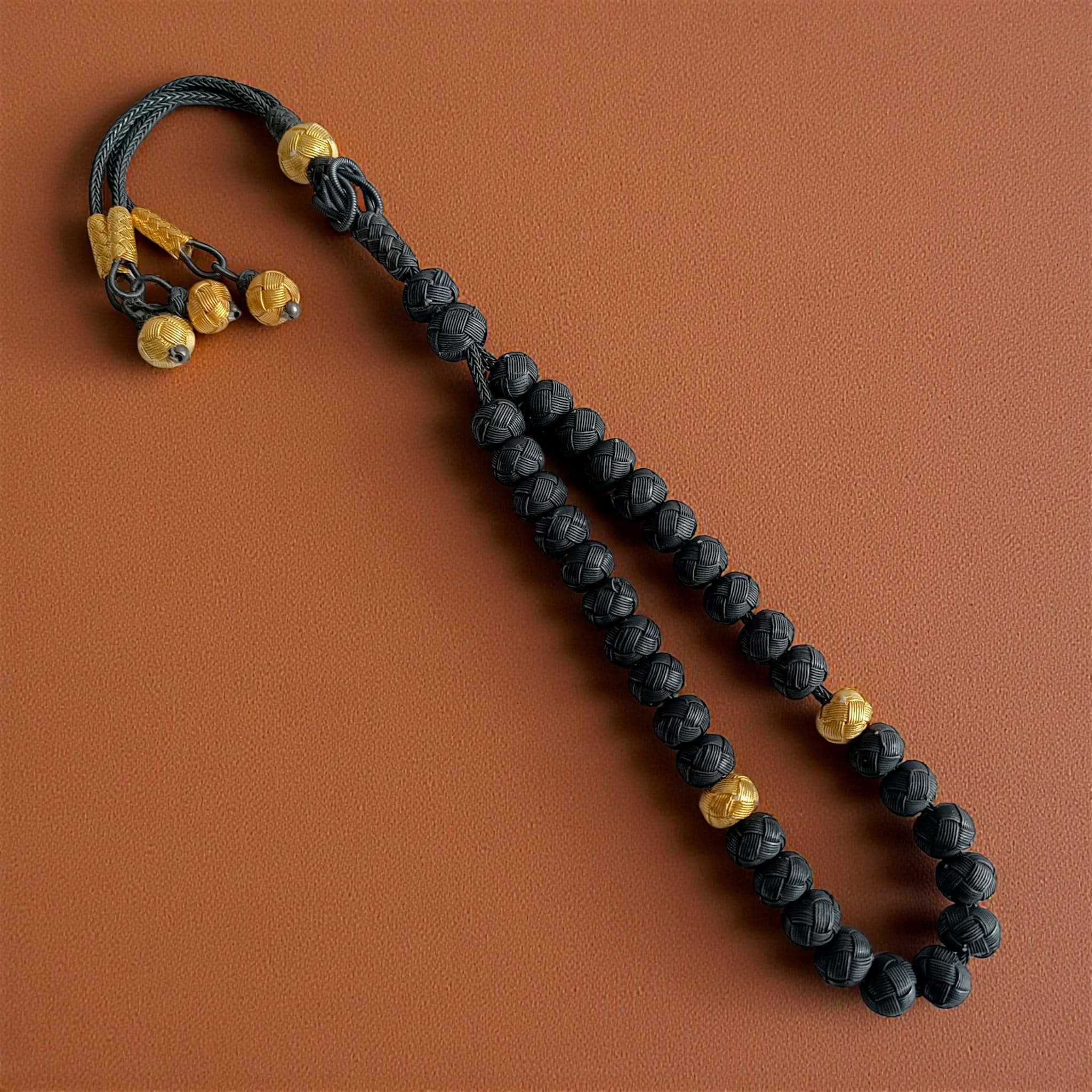 1000K Silver Tasbih, Magnificent Muslim Prayer Beads, Tasbeeh Gift, Tasbih 33, Sibha, Black Kazaz Misbaha, Silver Islamic Favor, Dhikr Beads - image 3