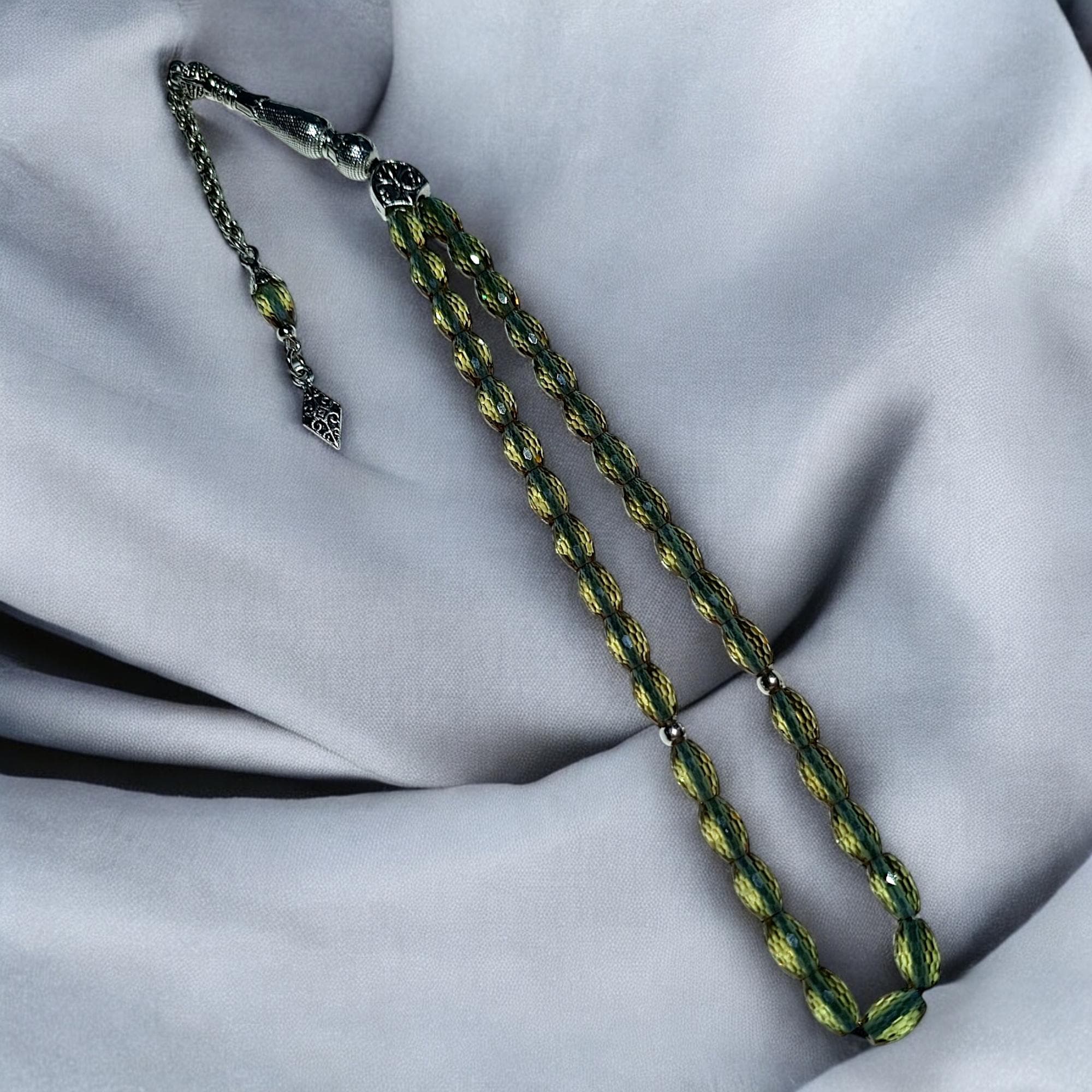 Collectible Tasbih, Tasbeeh 33 Beads, Gemstone Tasbih, Muslim Tasbih, Islamic Rosary, Zultanit Subha, Prayer Beads Gift, Misbaha, Chapelet - image 4