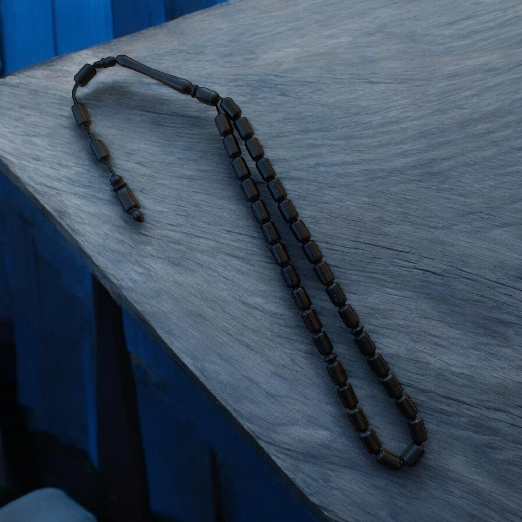 Ebony Tasbih 33, Black Wooden Rosary, Prayer Beads Wood, Tasbeeh Favor, Ebony Masbaha, Ebony Wooden Tasbih, Ebony Tree Subha, Eid Gift - image 5