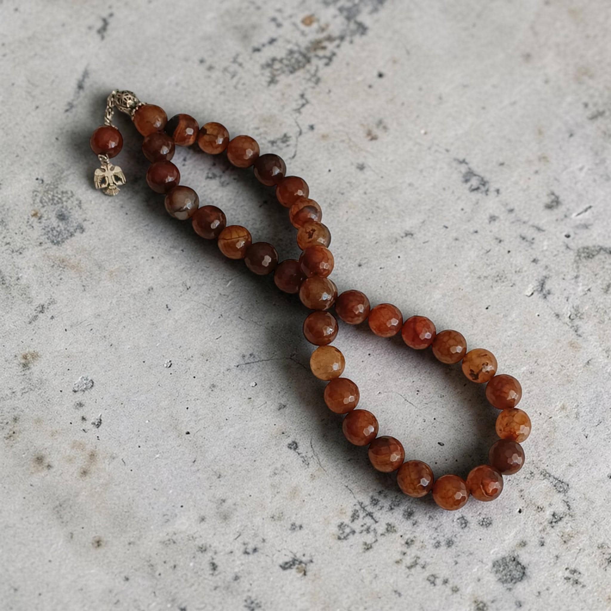 Large Size Tasbih, Big Prayer Beads, Quartz Tasbeeh, Gemstone Rosary, Muslim Gift, Eid Gift, Sibha, Misbah, Islamic Worry Beads, Dhikr - image 3