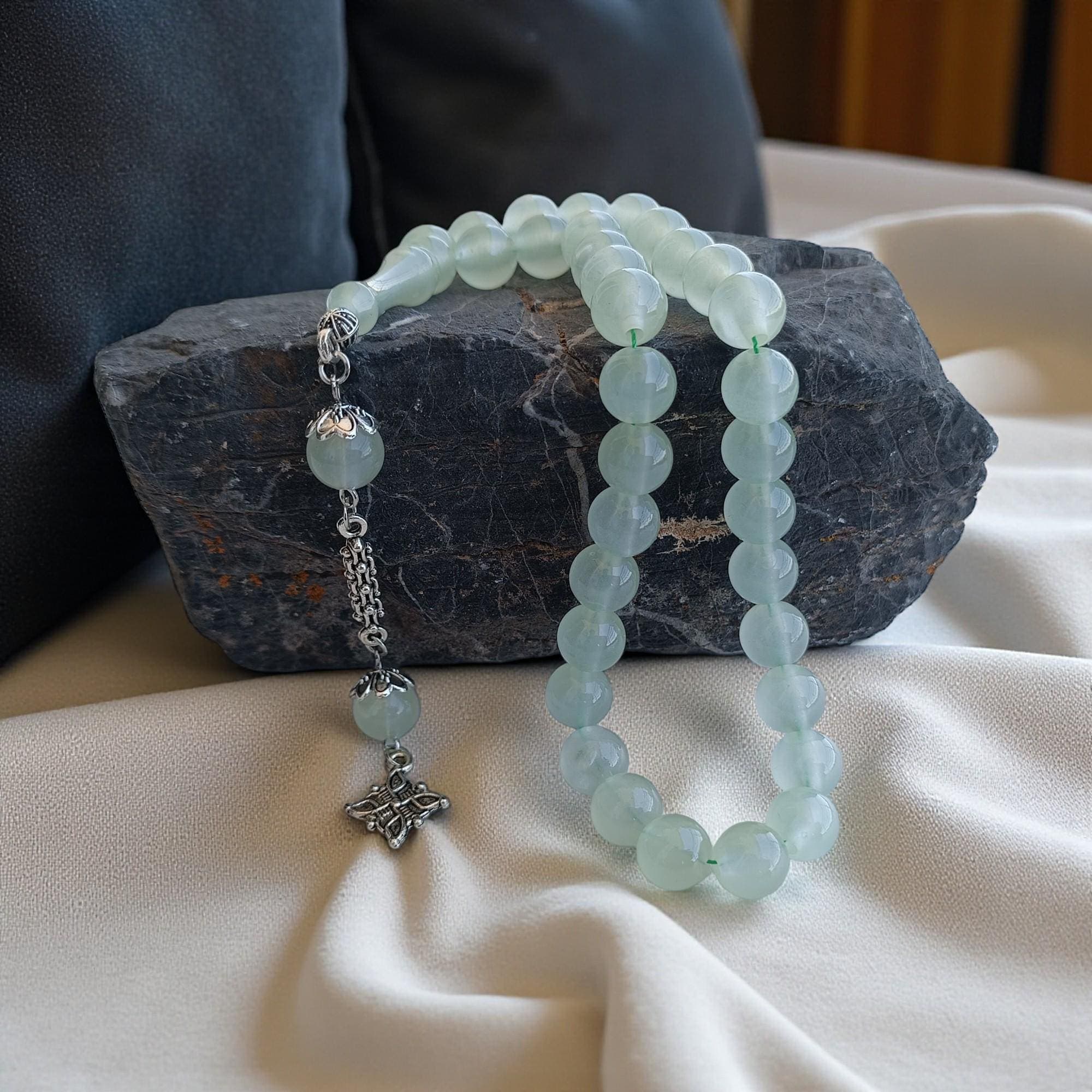 Phosphorus Tasbih, Glow Beads, Rosary Beads, Islamic Prayer Beads, Muslim Gift, Tasbeeh Gift, Misbaha, Subha, Stress Beads, Neon Beads