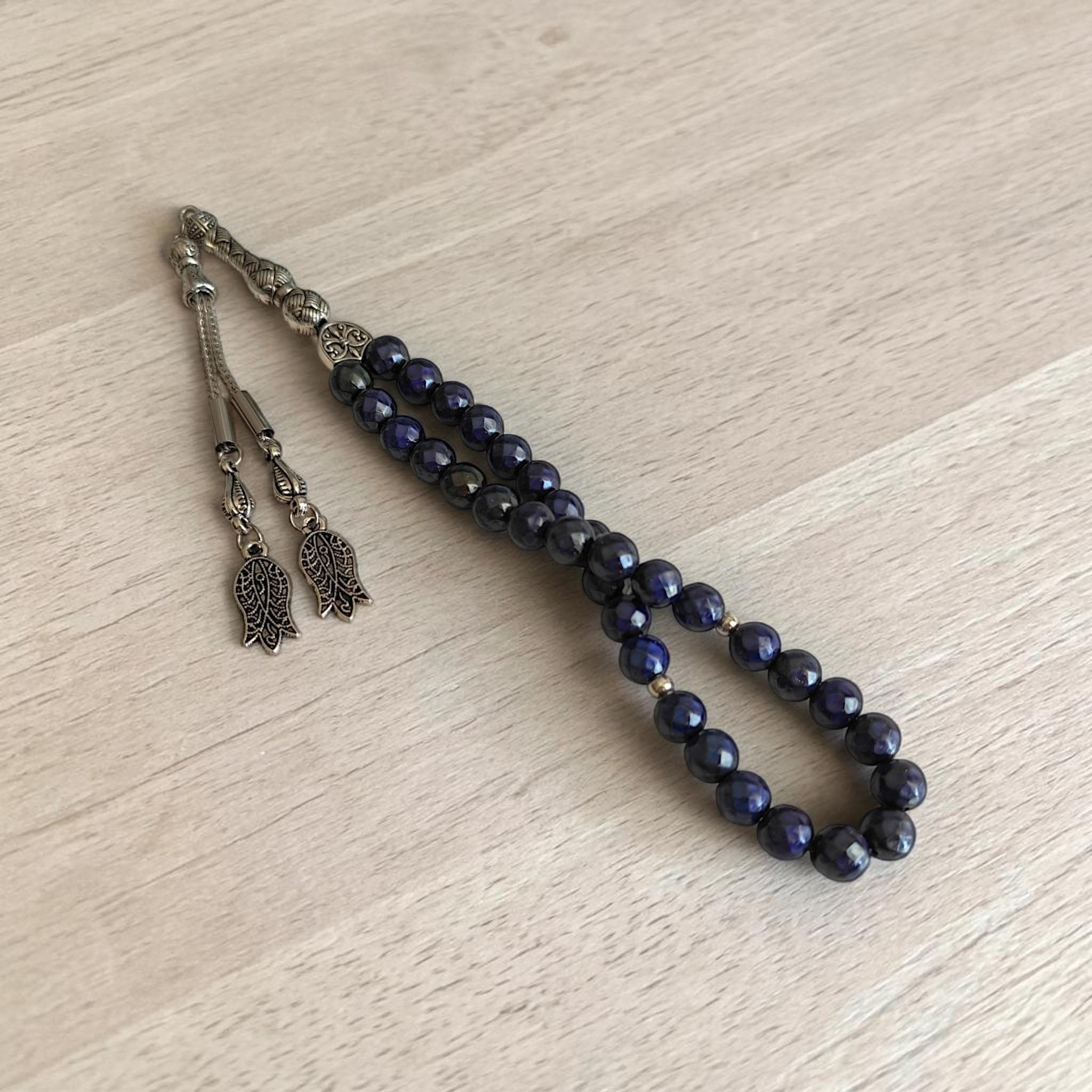 Mood Stone Tasbih, Color Changing Prayer Beads, Masbaha 33 Beads - image 2