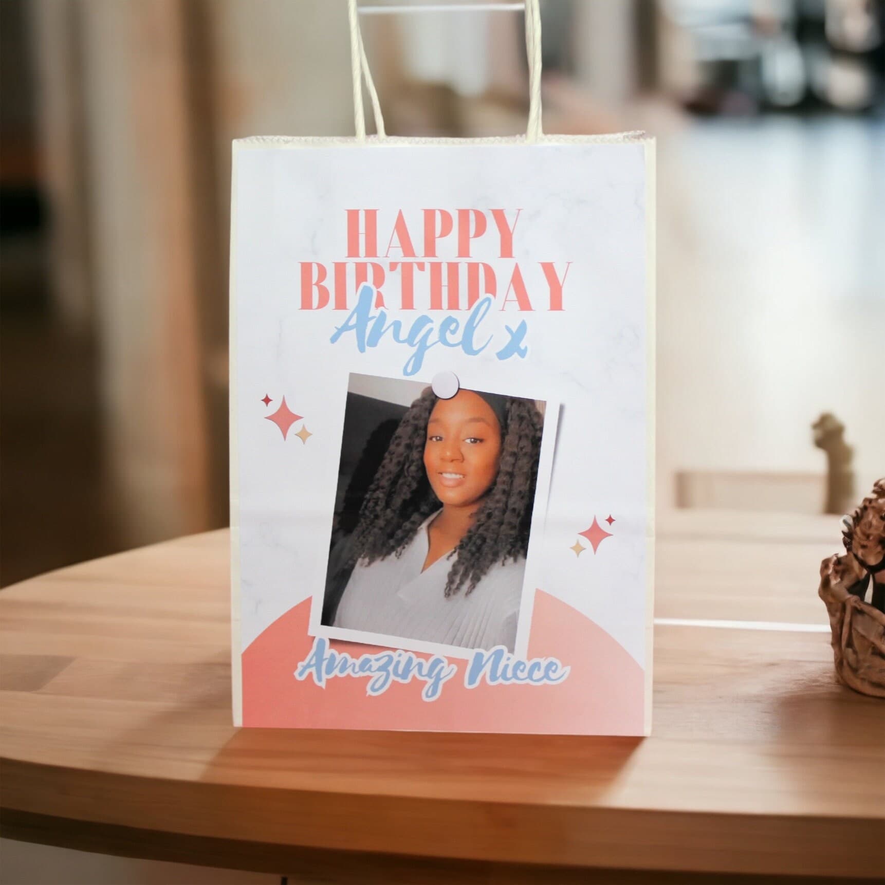 Personalized Photo Gift Bag: Custom Party Favor Loot Bags - image 3