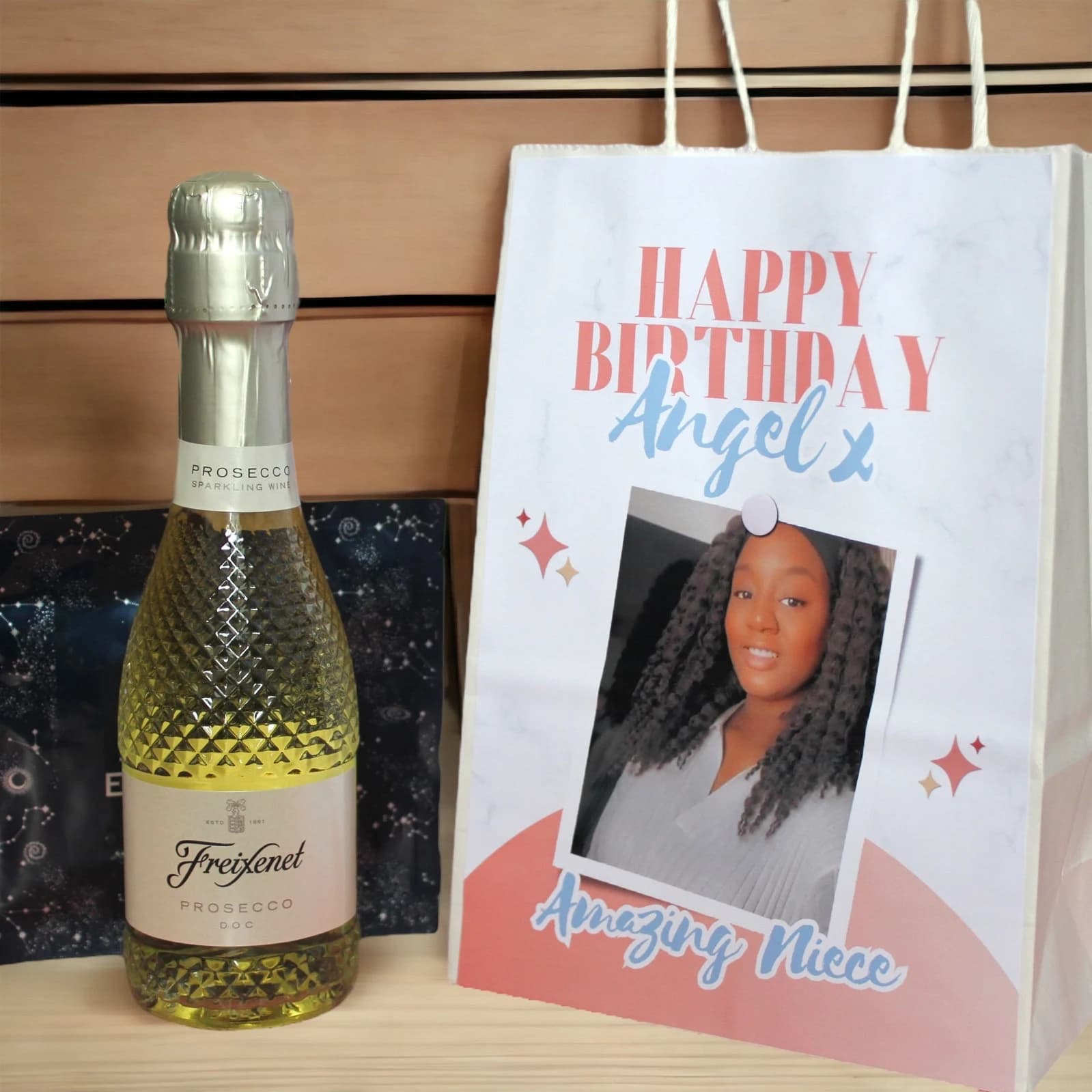 Personalized Photo Gift Bag: Custom Party Favor Loot Bags