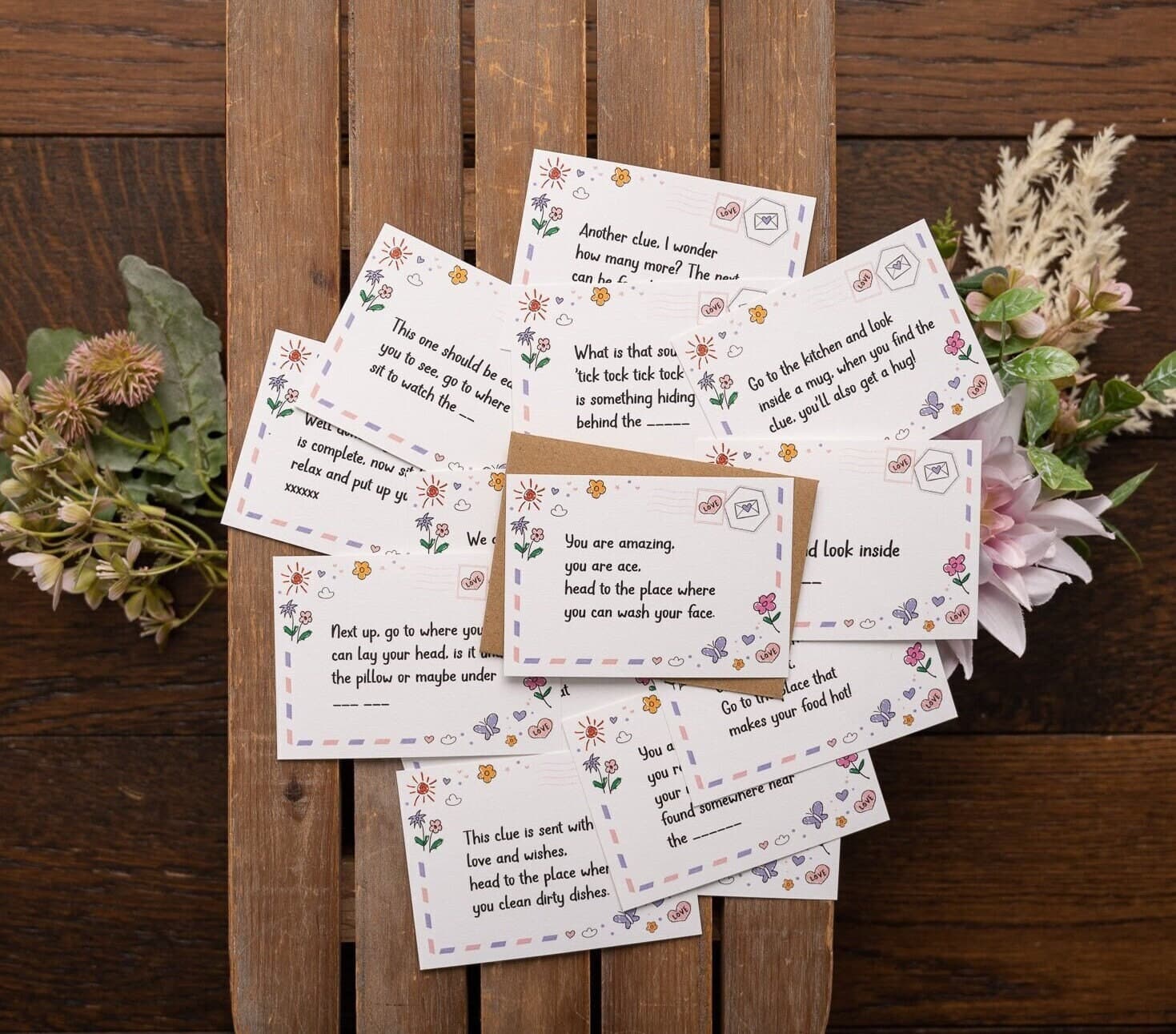 Mother's Day Treasure Hunt - Thoughtful Fun Acitivity - Indoor Scavenger Hunt - For Mums or Grandmas - Child Friendly Activity - Unique Gift