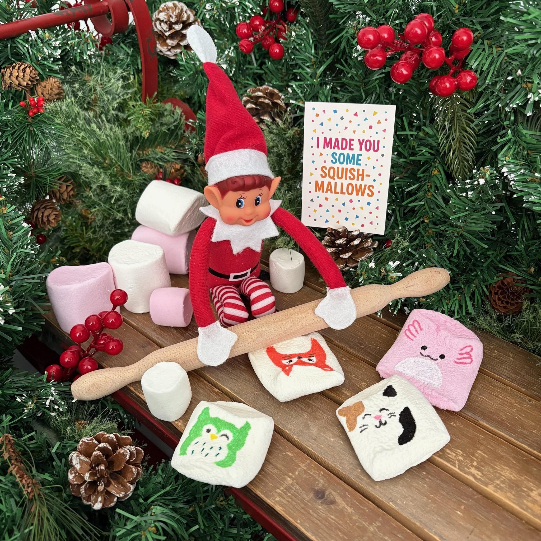 Everyday Elf Idea Pack - Christmas Elf - Elf On The - Elf Extras - 24 Different Ideas with Prop Cards - Christmas Magic - Newest Edition - image 5
