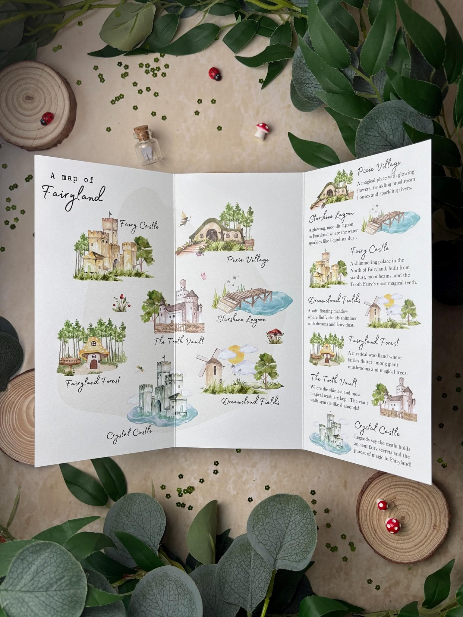 A guide to Fairyland - Magical Information about the world in which the Tooth Fairy lives - Lovely addition when a child has lost a tooth! - image 4