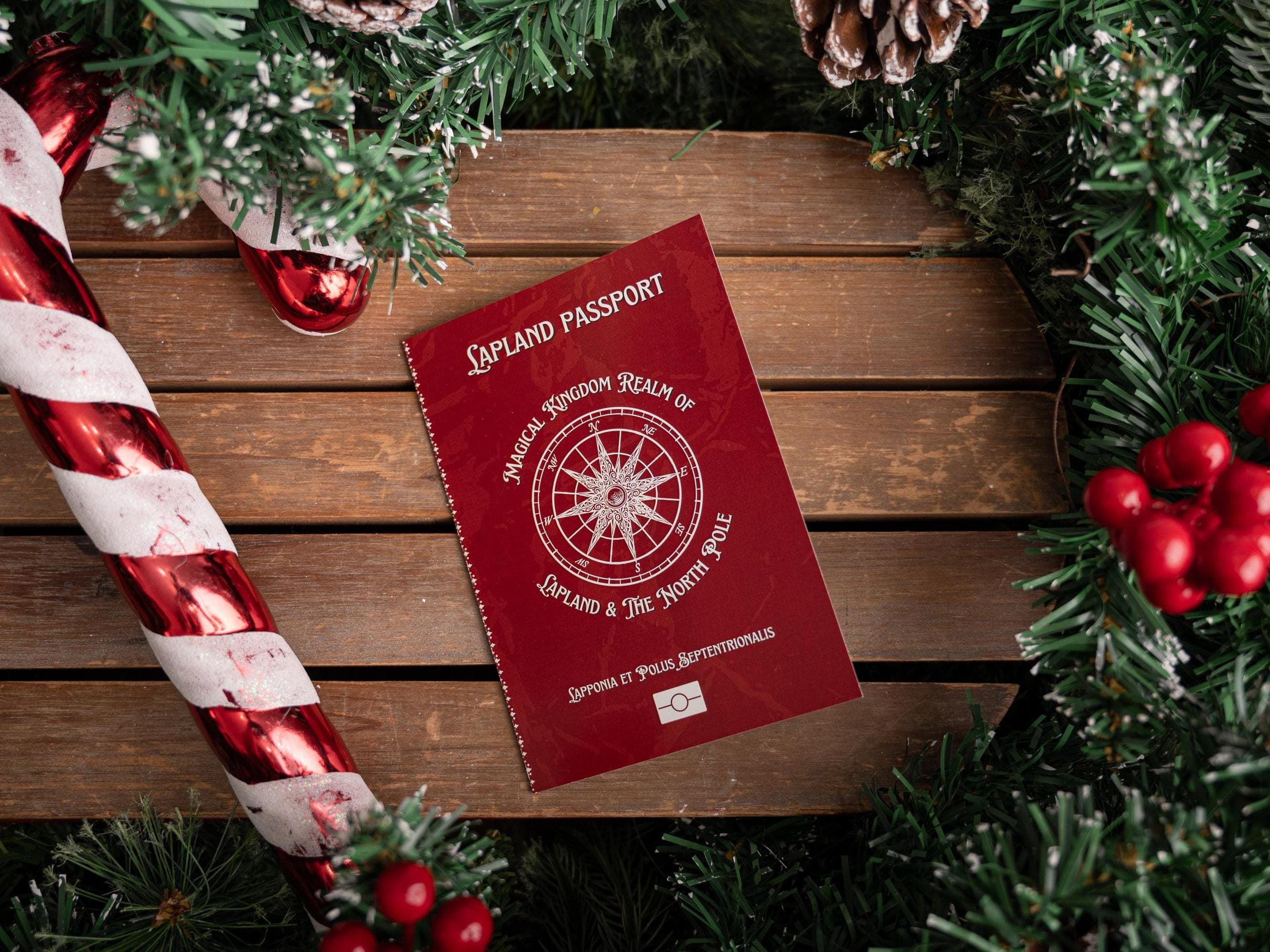 Official Saint Nicholas Lapland Passport - Creative Idea - Specially Designed To Wow The Children - Christmas Themed - Children's Magic - image 5