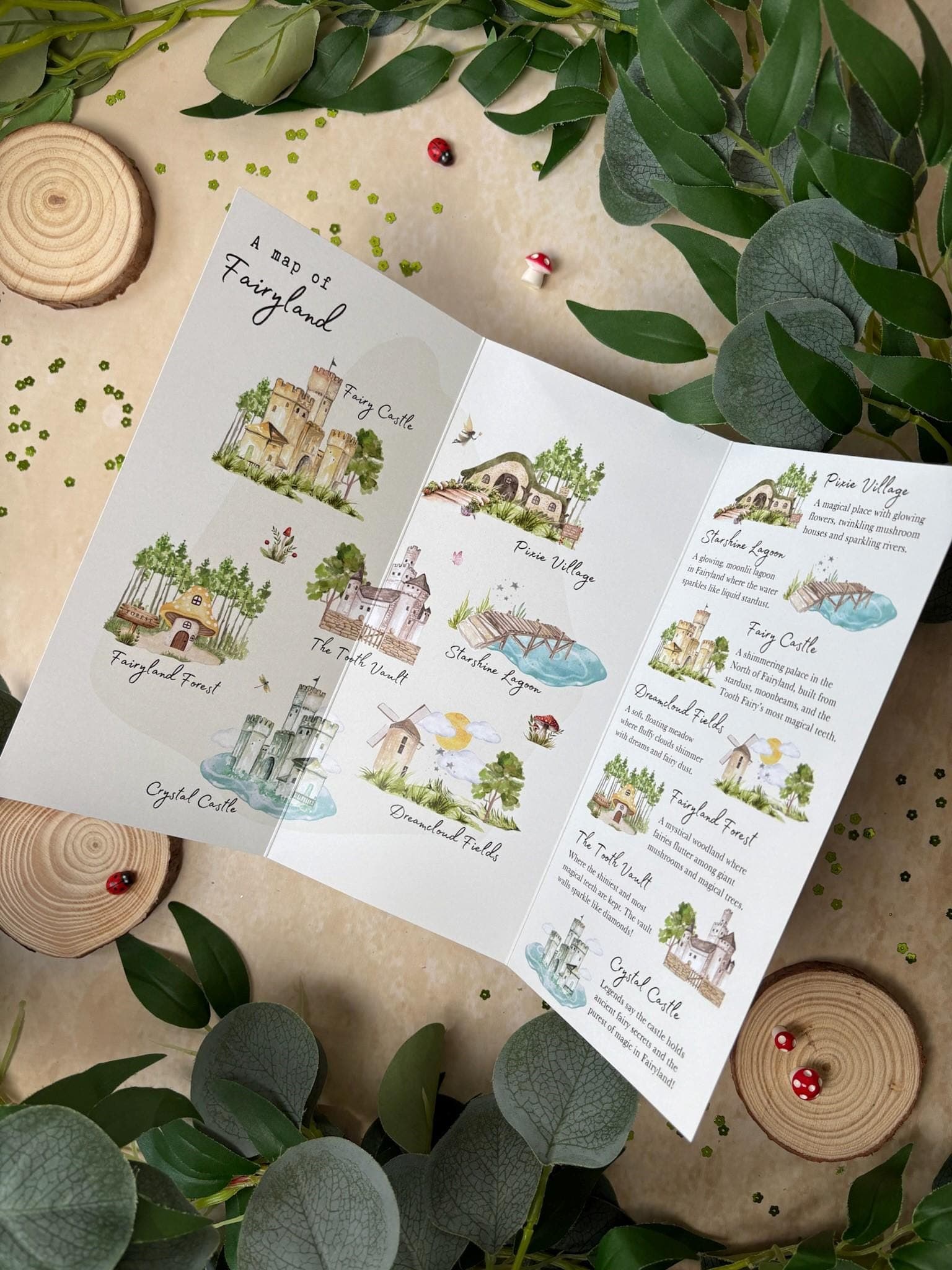 A guide to Fairyland - Magical Information about the world in which the Tooth Fairy lives - Lovely addition when a child has lost a tooth! - image 3