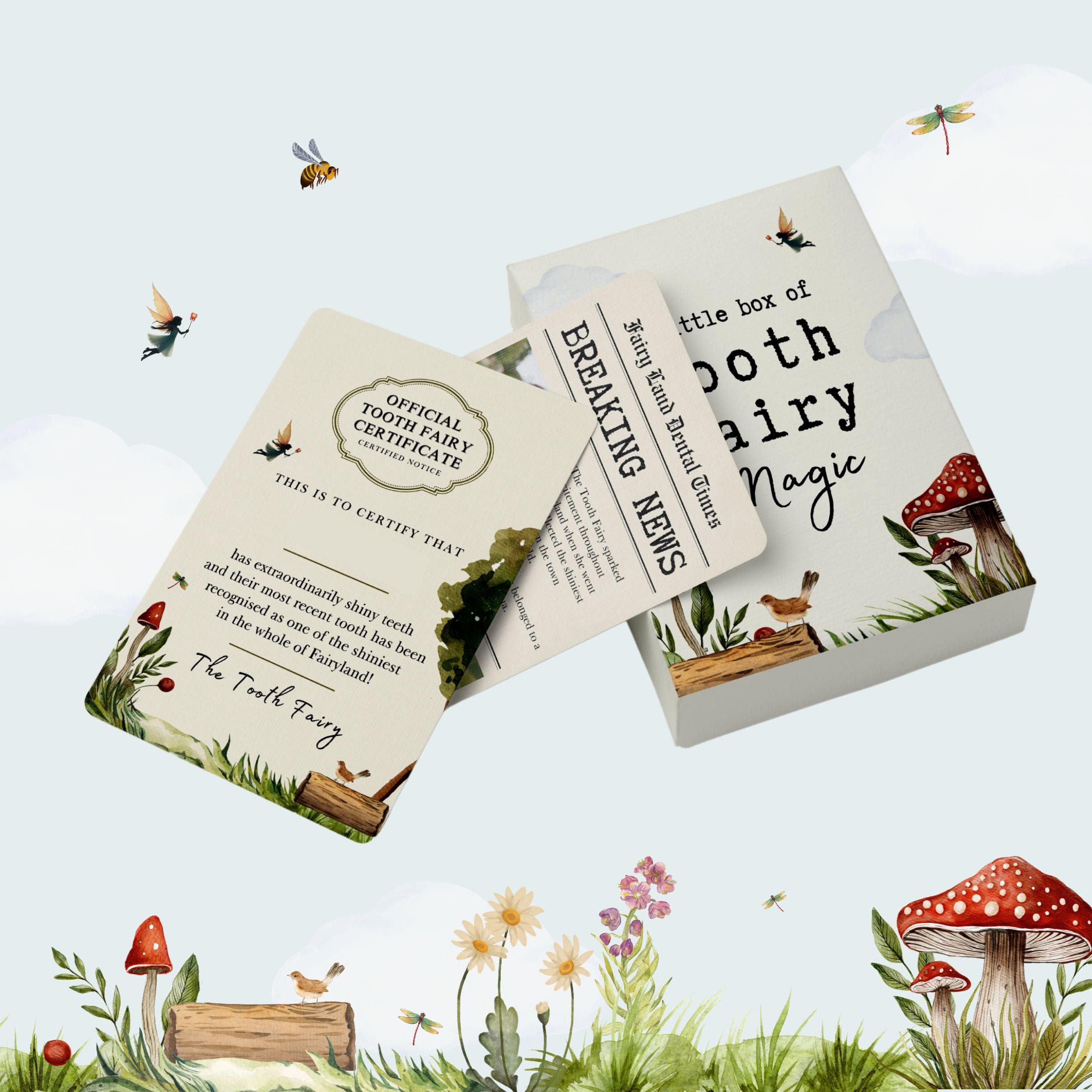 A Little Box of Tooth Fairy Magic (Non Personalised) - Helping You Survive The Tooth Fairy & All Things Considered - Magical - Fairytale - image 4