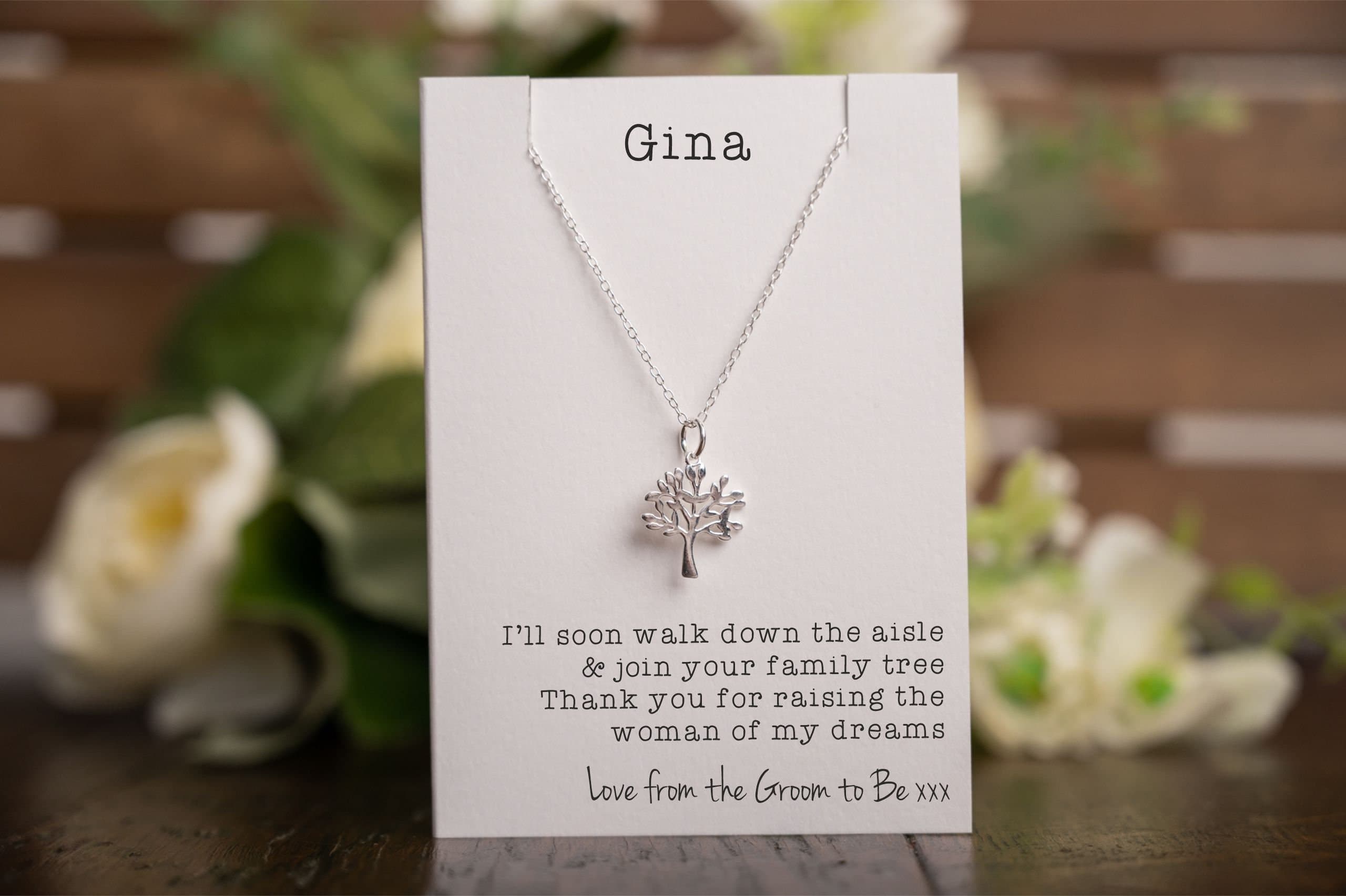 Mother of the Groom OR Mother of the Bride - Stunning Tree Necklace - Sterling Silver - Wedding - Bridal Gifts - Thank You Gift - MOG MOB - image 3