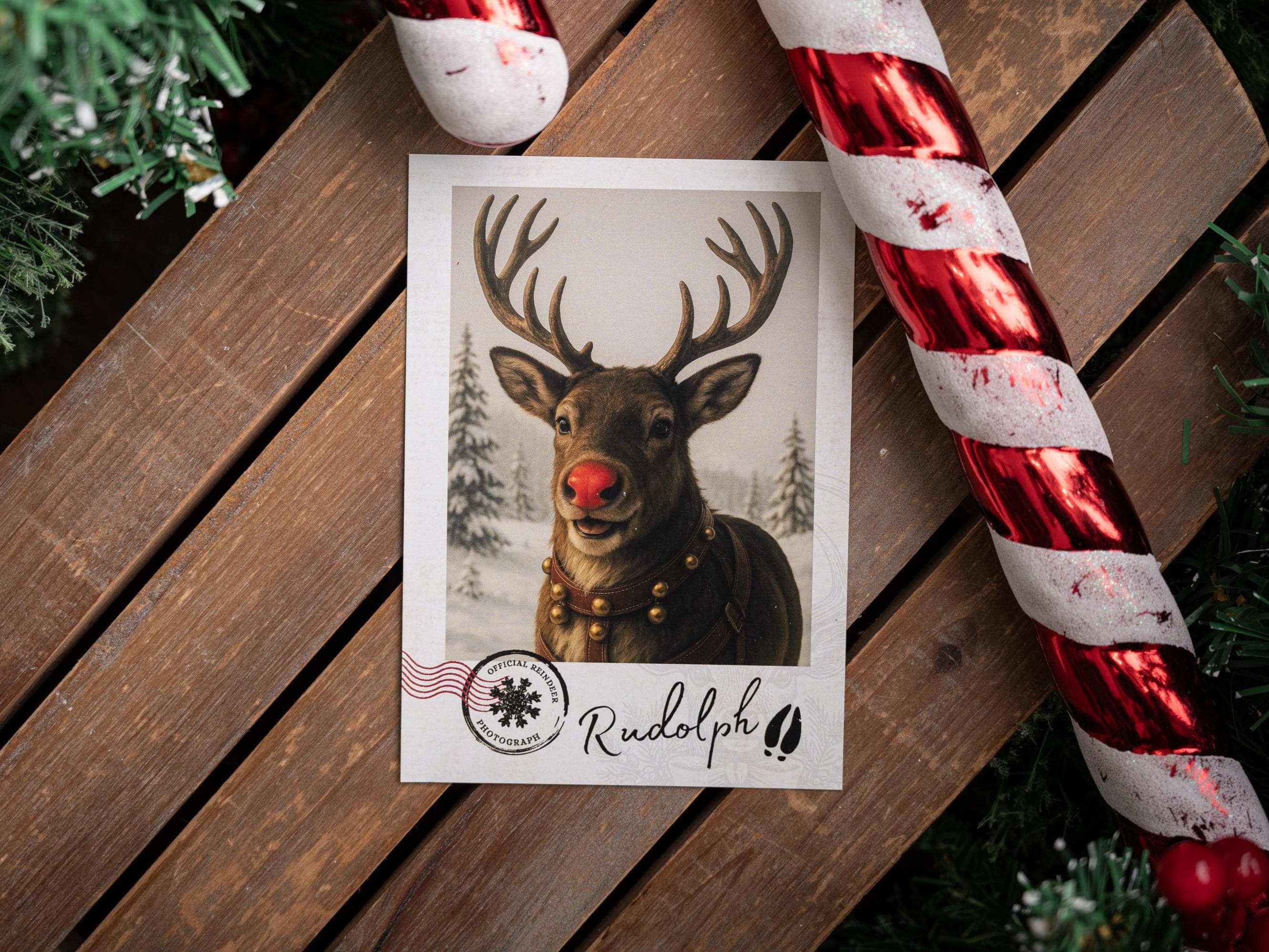 Official Signed Rudolph Photograph - Creative Idea - Specially Designed To Wow The Children - Christmas Themed - Straight From North Pole - image 3