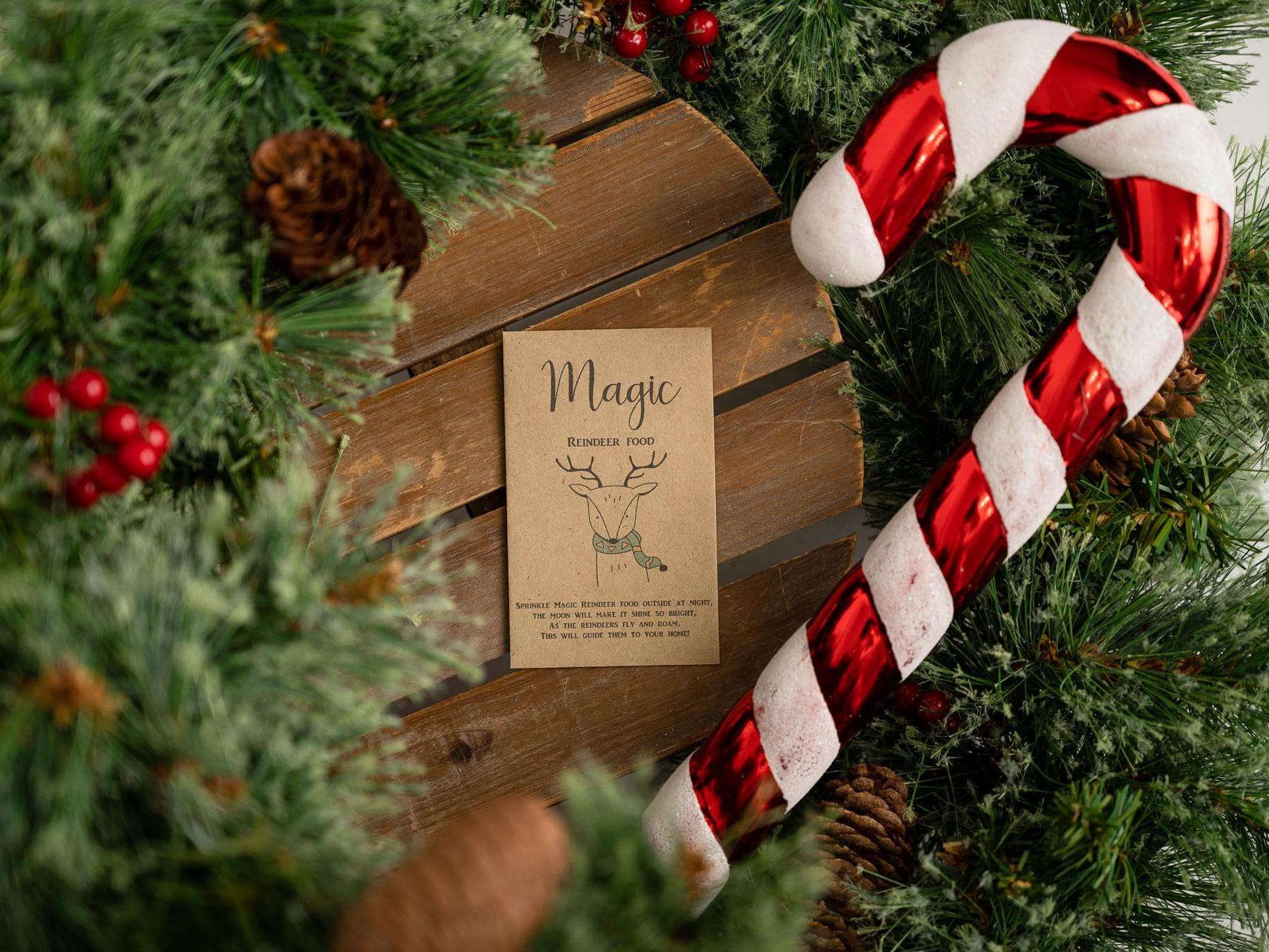 Magic Reindeer Food - Children's Make Believe - Xmas Eve Activity - Christmas Eve Box Filler -  Environmentally Safe - Kids Magic - Rudolph - image 4