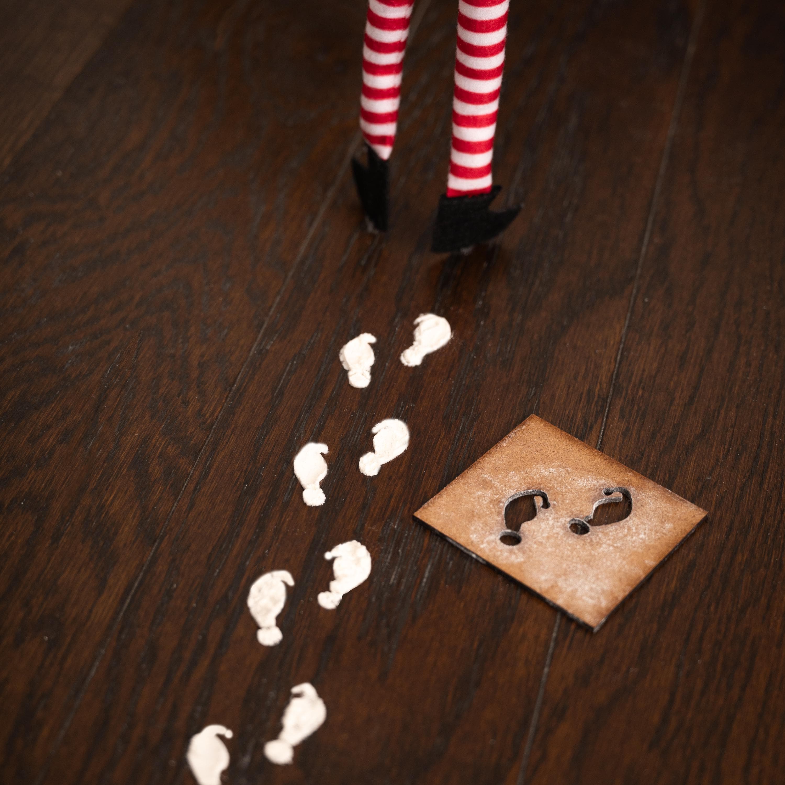 Everyday Elf Footprint Stencil - Props - Christmas Elf - Elf On The - Elf Extras - Xmas Magic - Christmas Magic - Make Believe - Tiny Feet - image 4