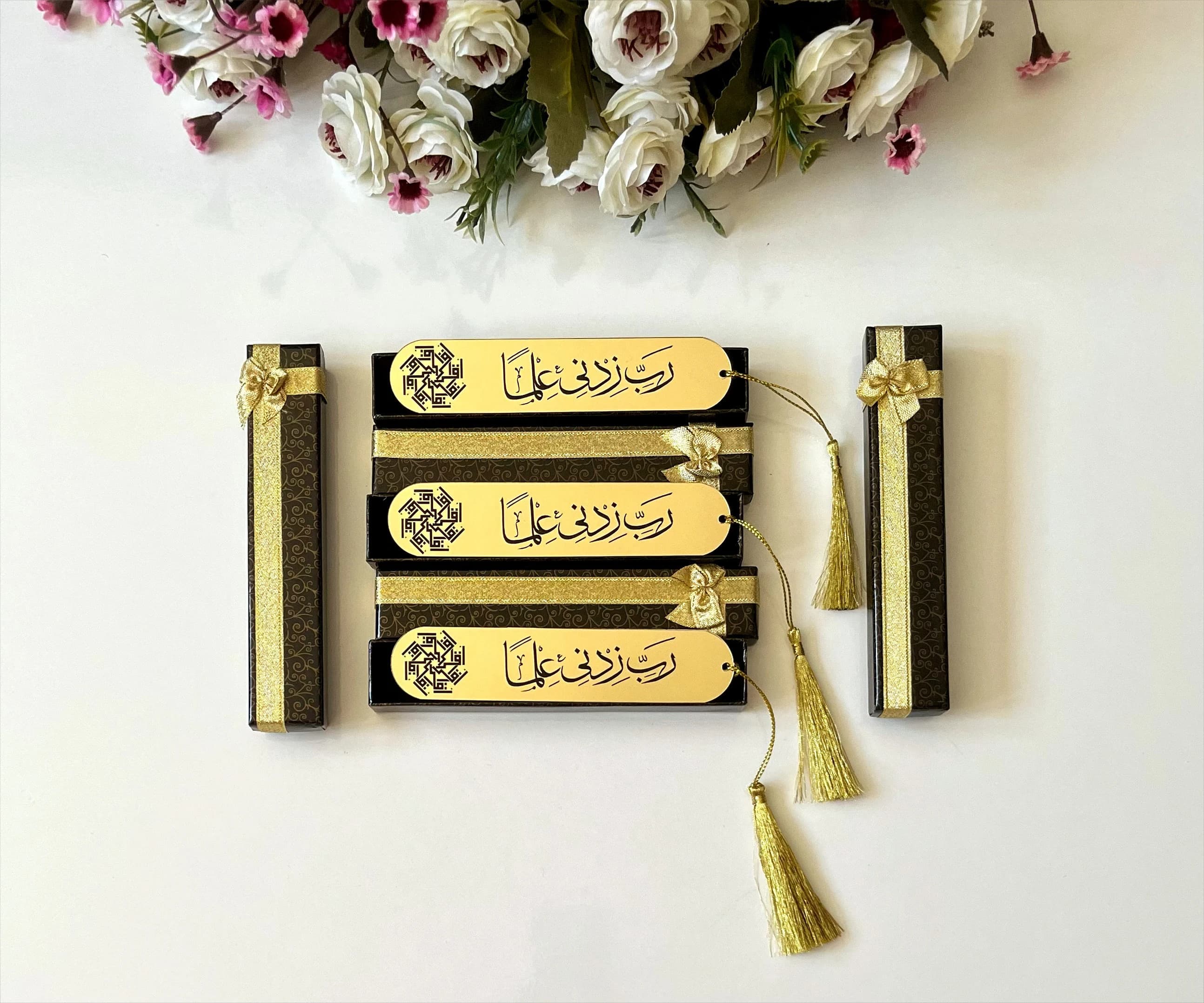 Islamic Acrylic Mirror Bookmark: Ramadan Gift with Tassel - image 5